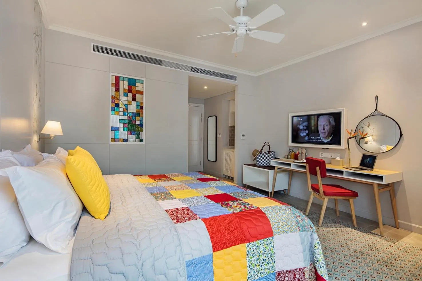 Living room, Bed in Maison De Camille Boutique Hotel