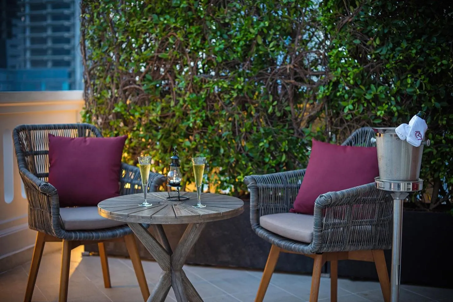 Balcony/Terrace in Maison De Camille Boutique Hotel