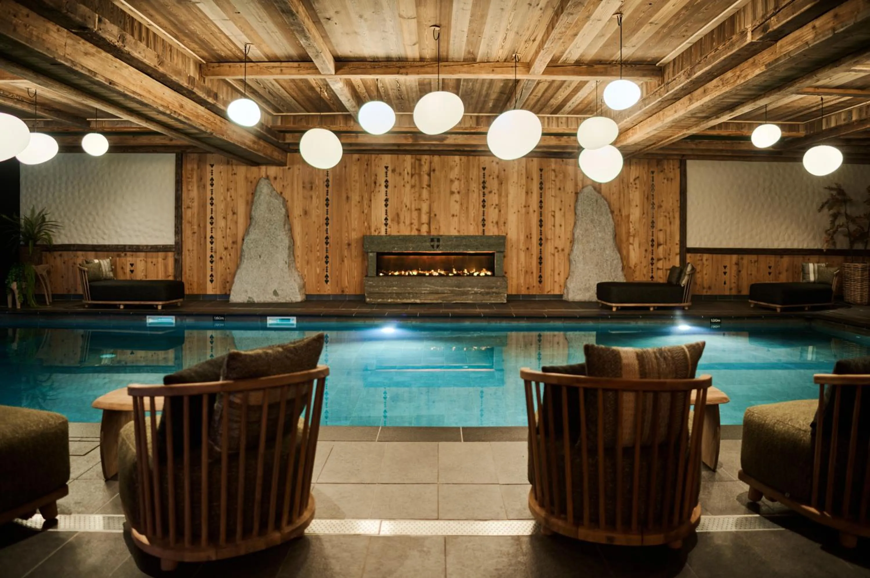 Swimming pool in Les Suites – Maison Bouvier