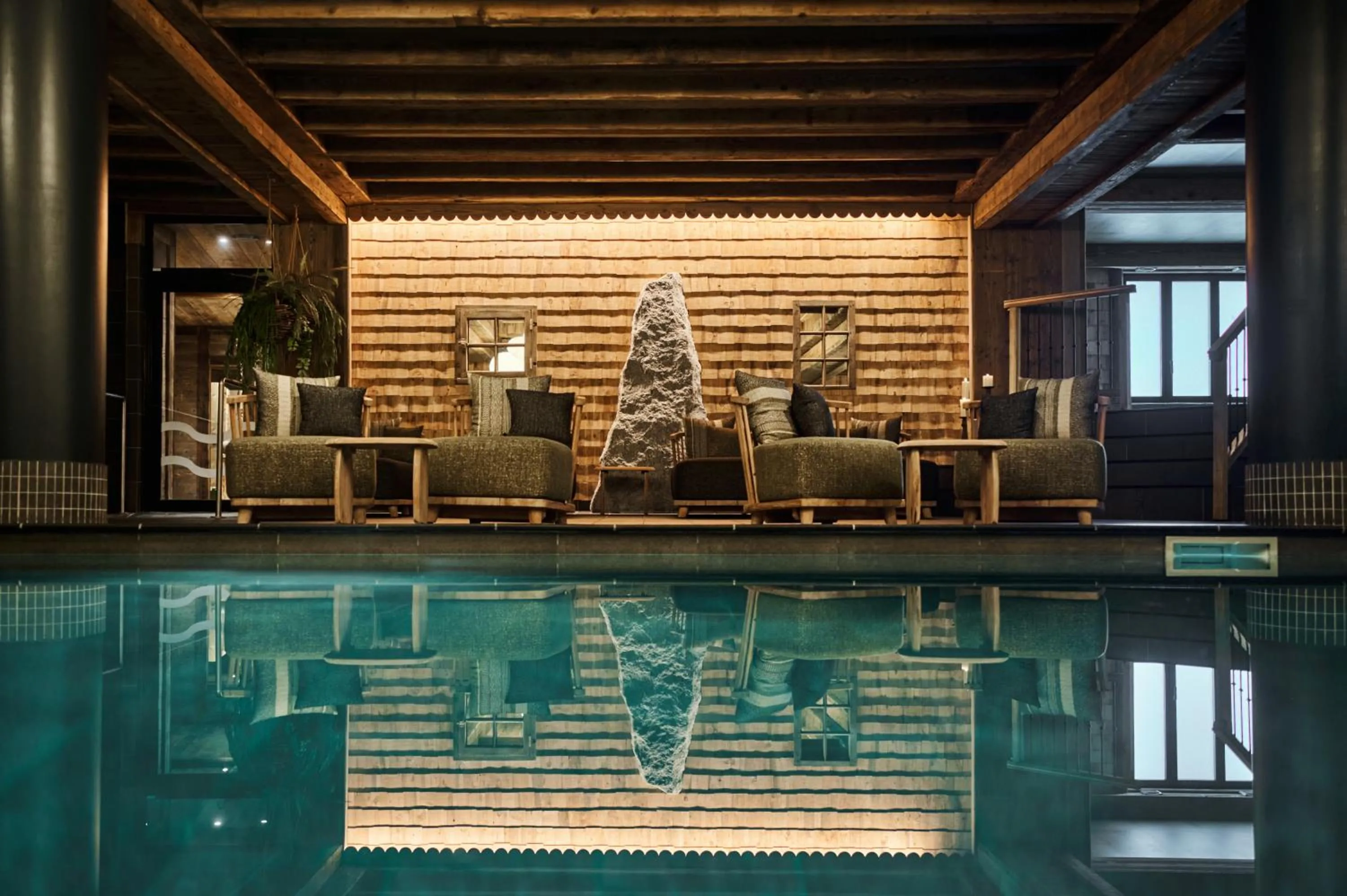 Swimming pool in Les Suites – Maison Bouvier
