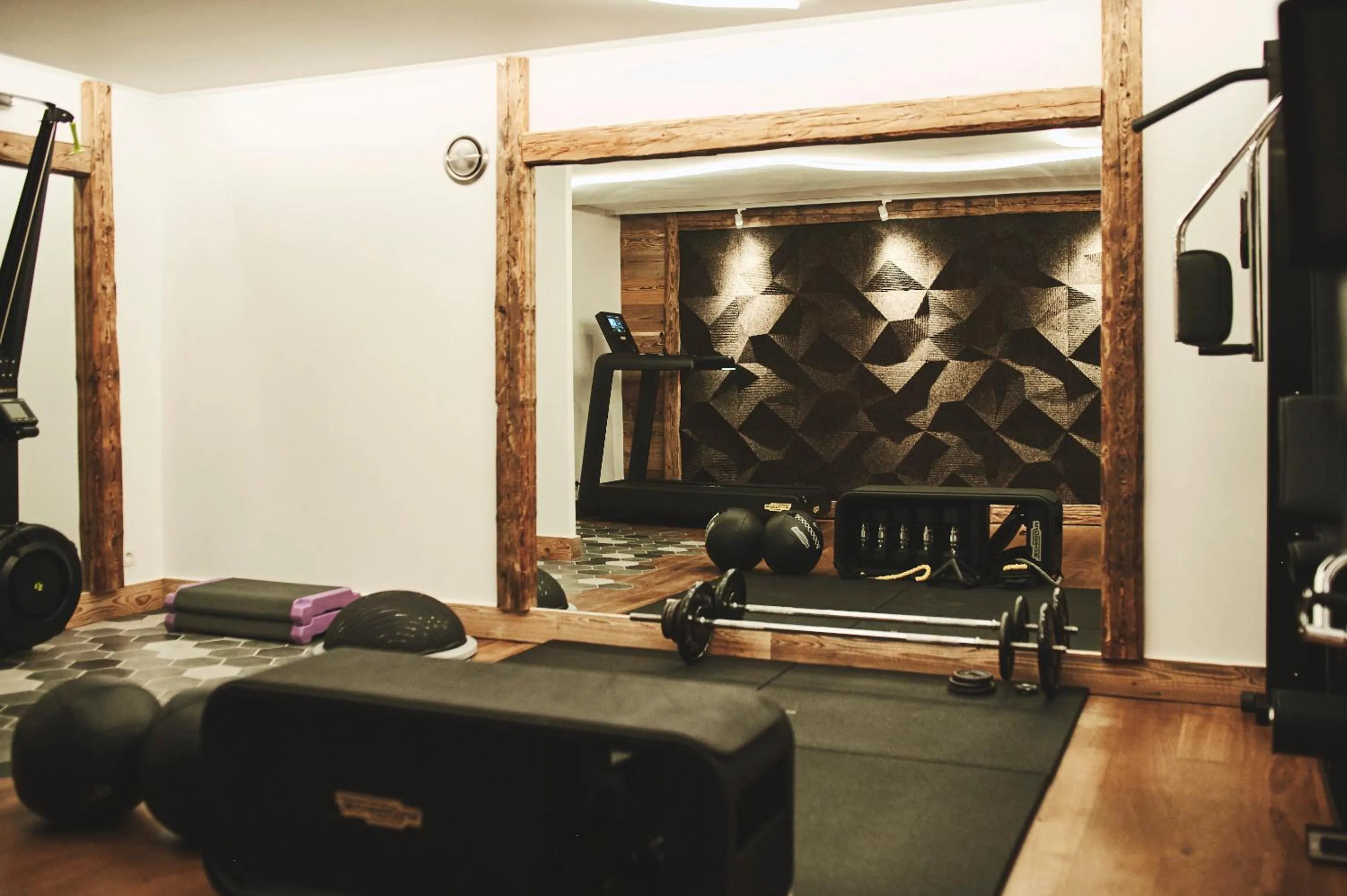 Fitness centre/facilities in Les Suites – Maison Bouvier