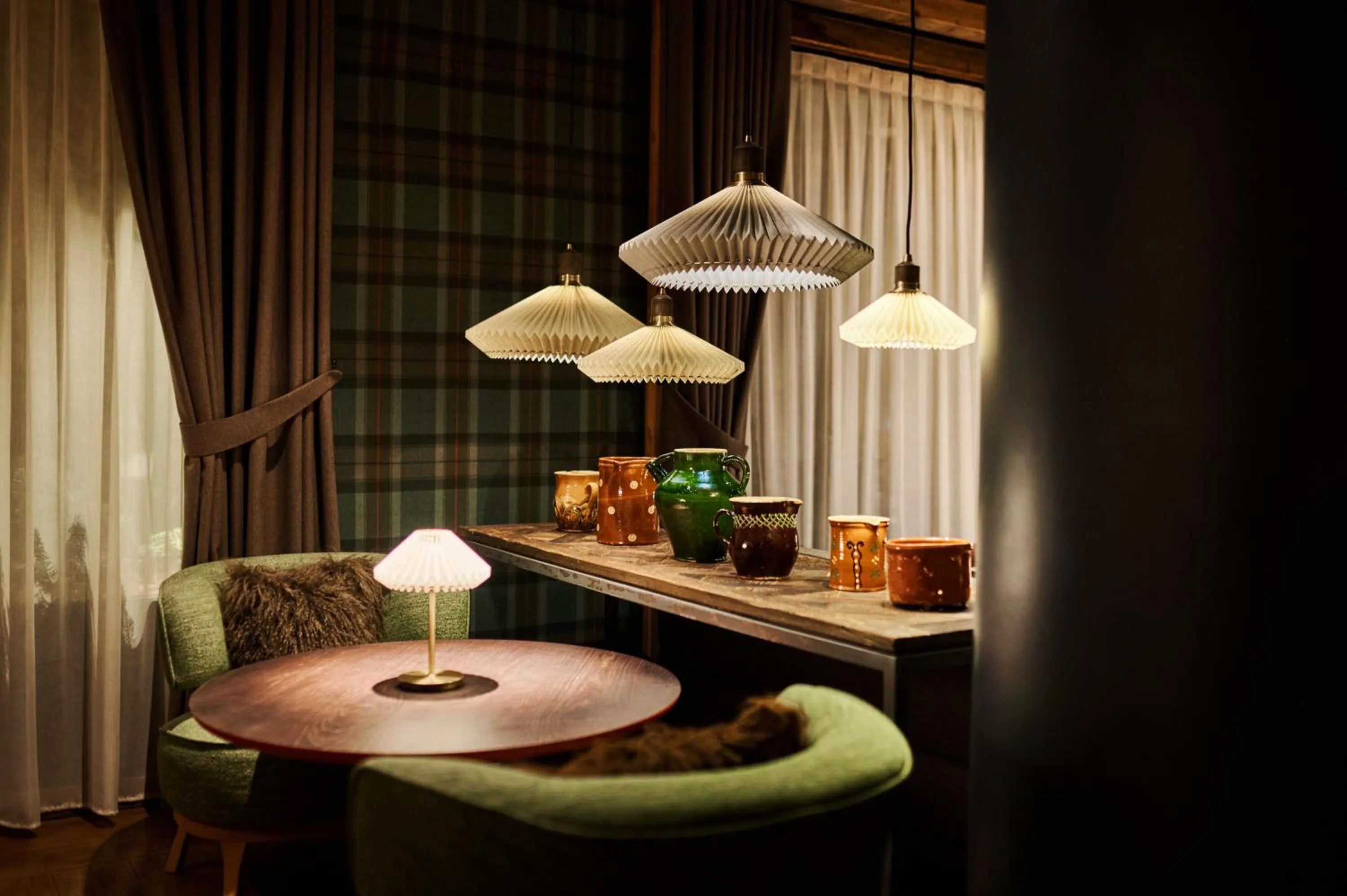 Lounge or bar in Les Suites – Maison Bouvier