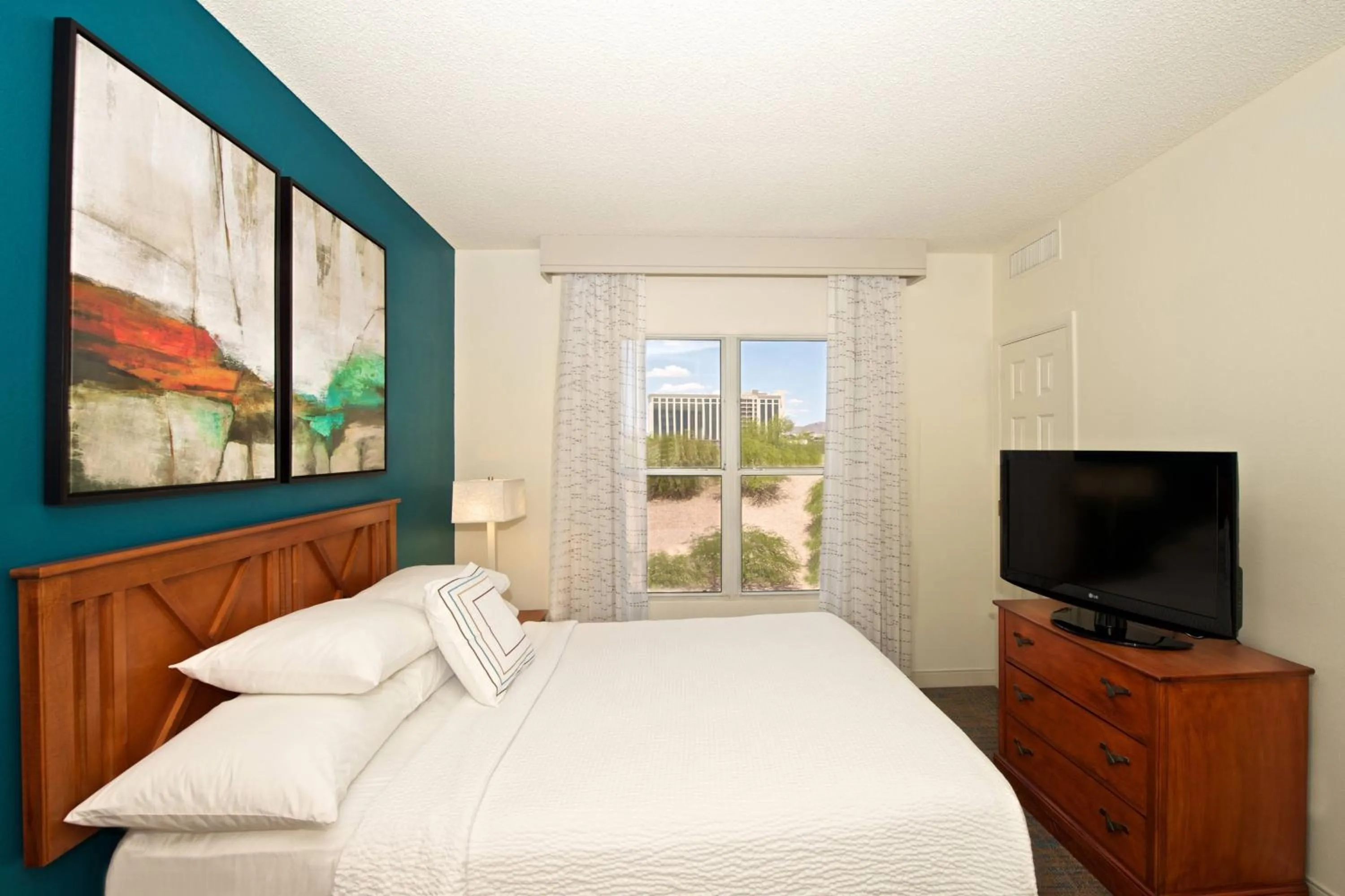 Bedroom, Bed in Residence Inn by Marriott Phoenix Airport