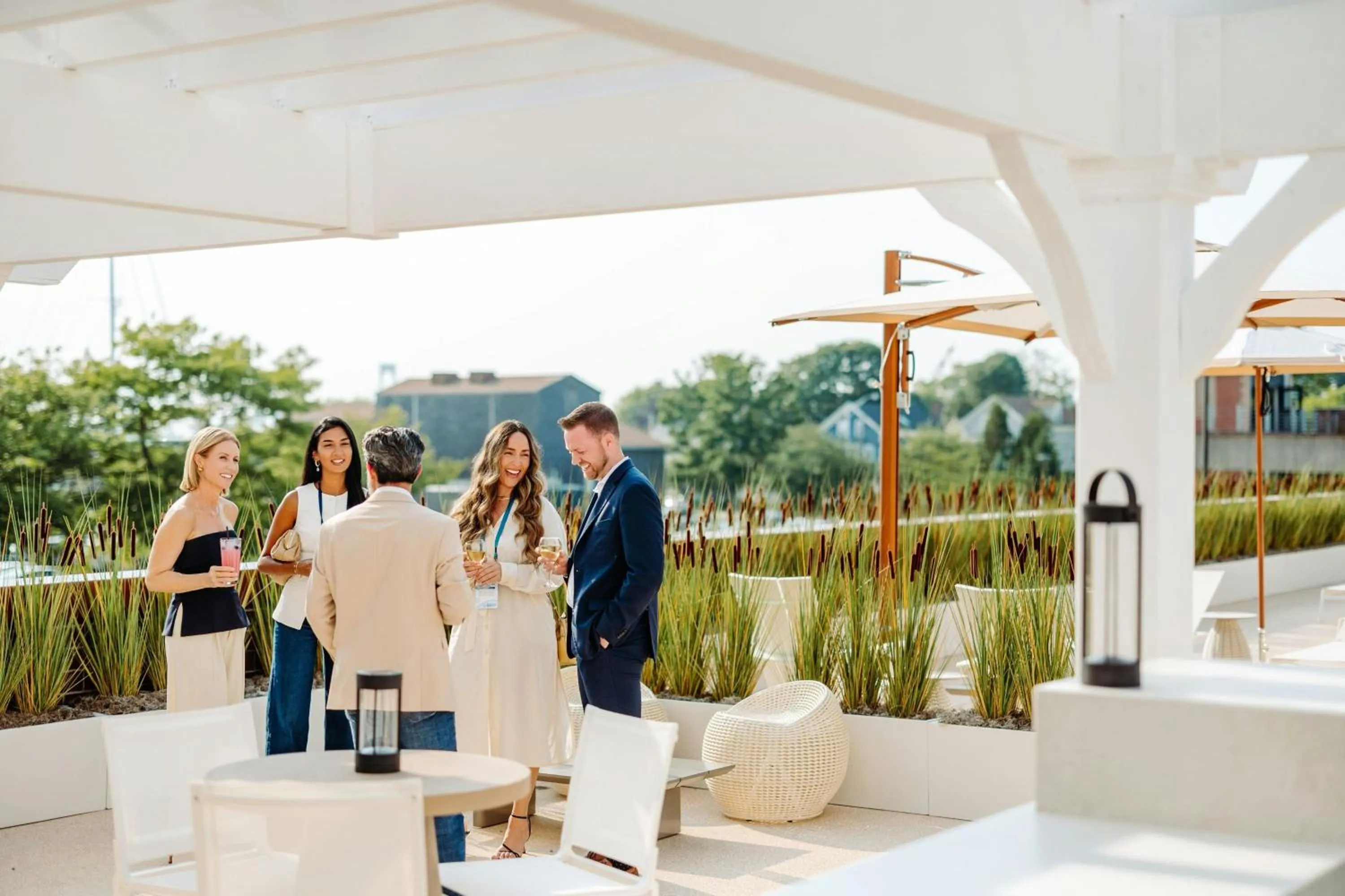 Restaurant/places to eat in Newport Marriott Hotel & Spa