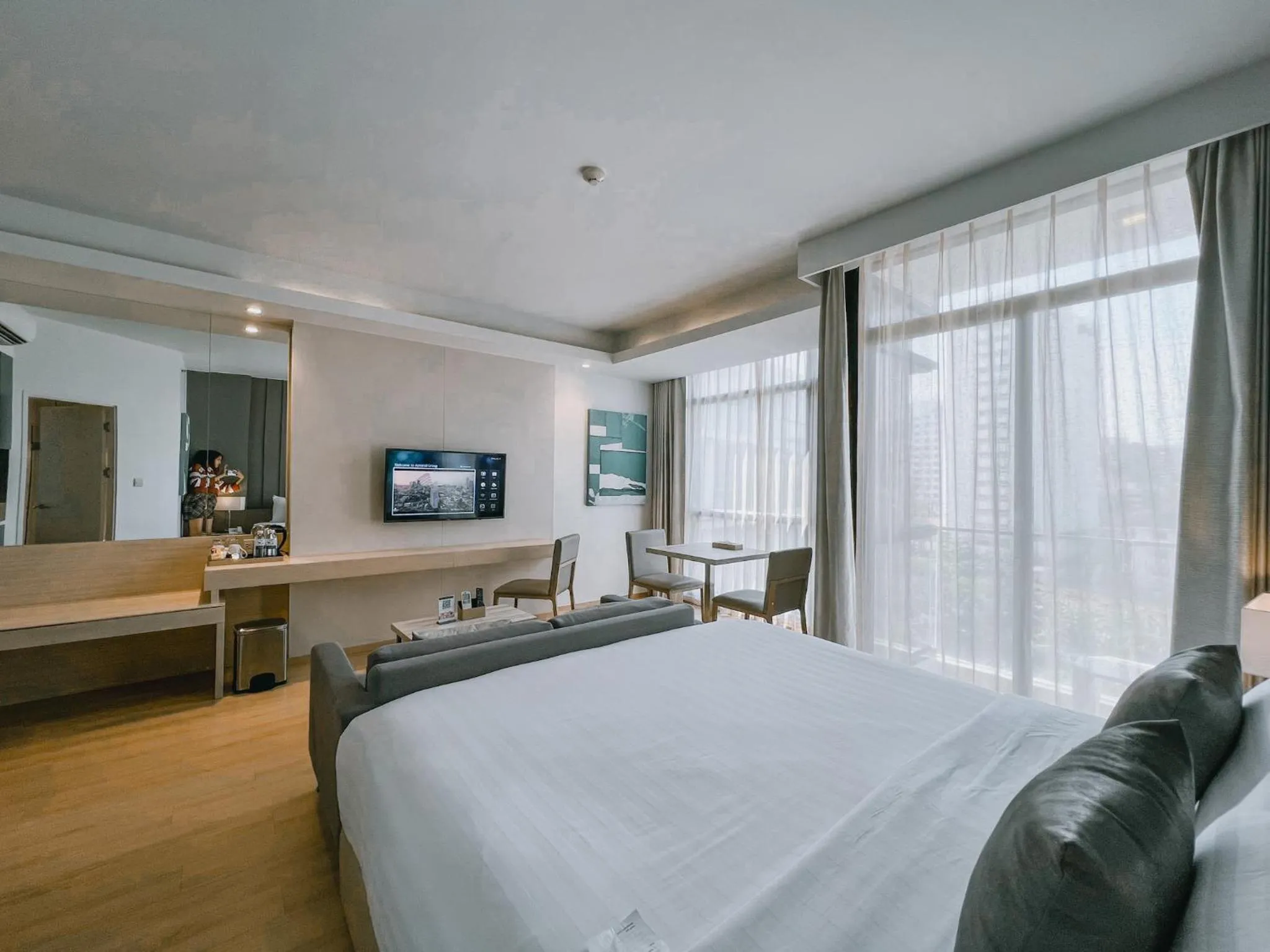 View (from property/room), Bed in Arden Hotel and Residence by At Mind