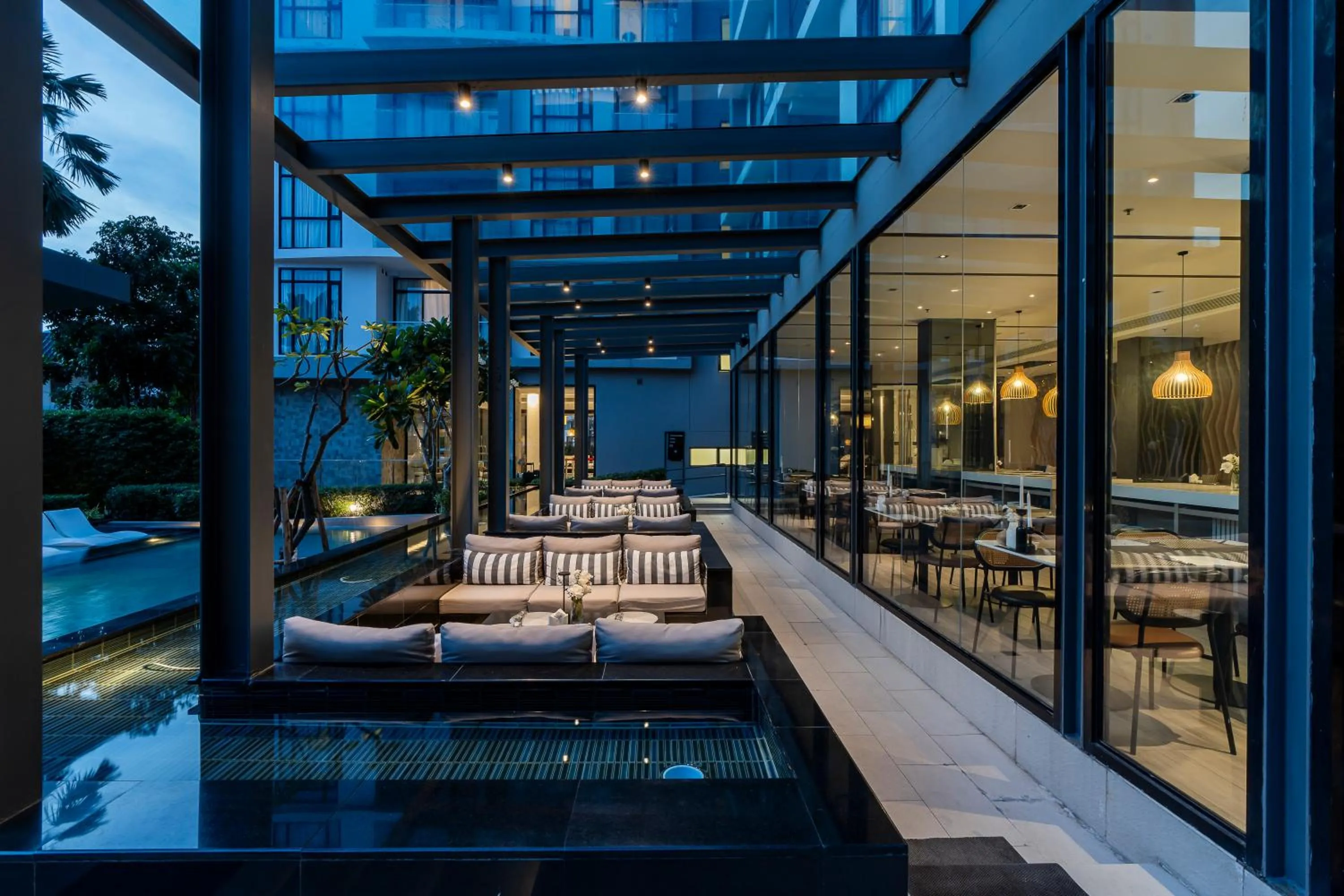 Restaurant/places to eat in Arden Hotel and Residence by At Mind