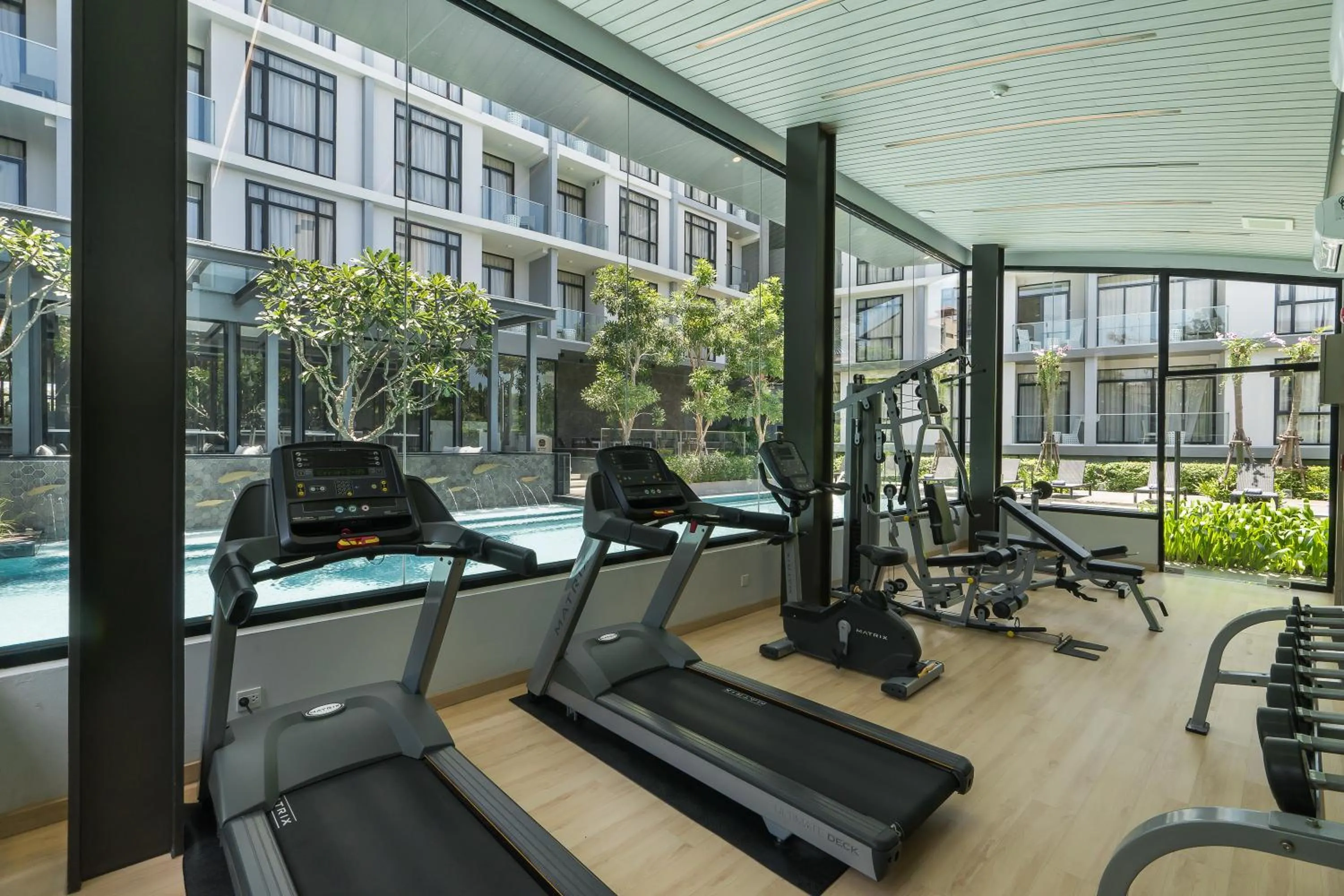 Fitness centre/facilities in Arden Hotel and Residence by At Mind