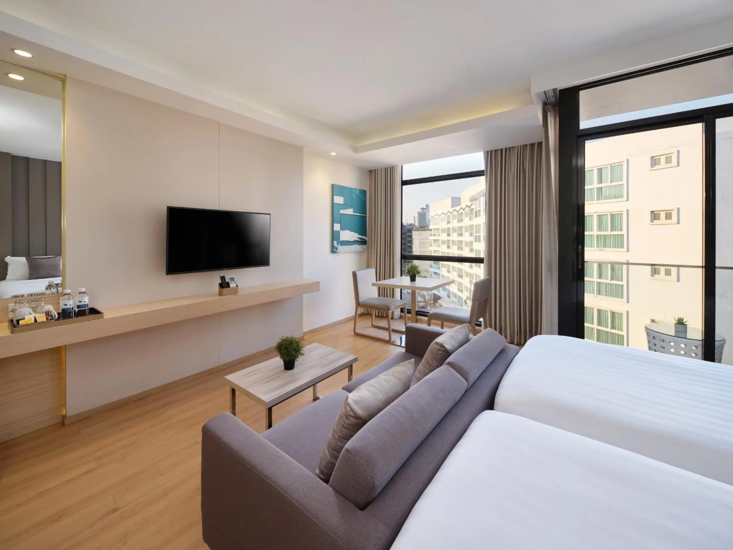 TV and multimedia, Bed in Arden Hotel and Residence by At Mind