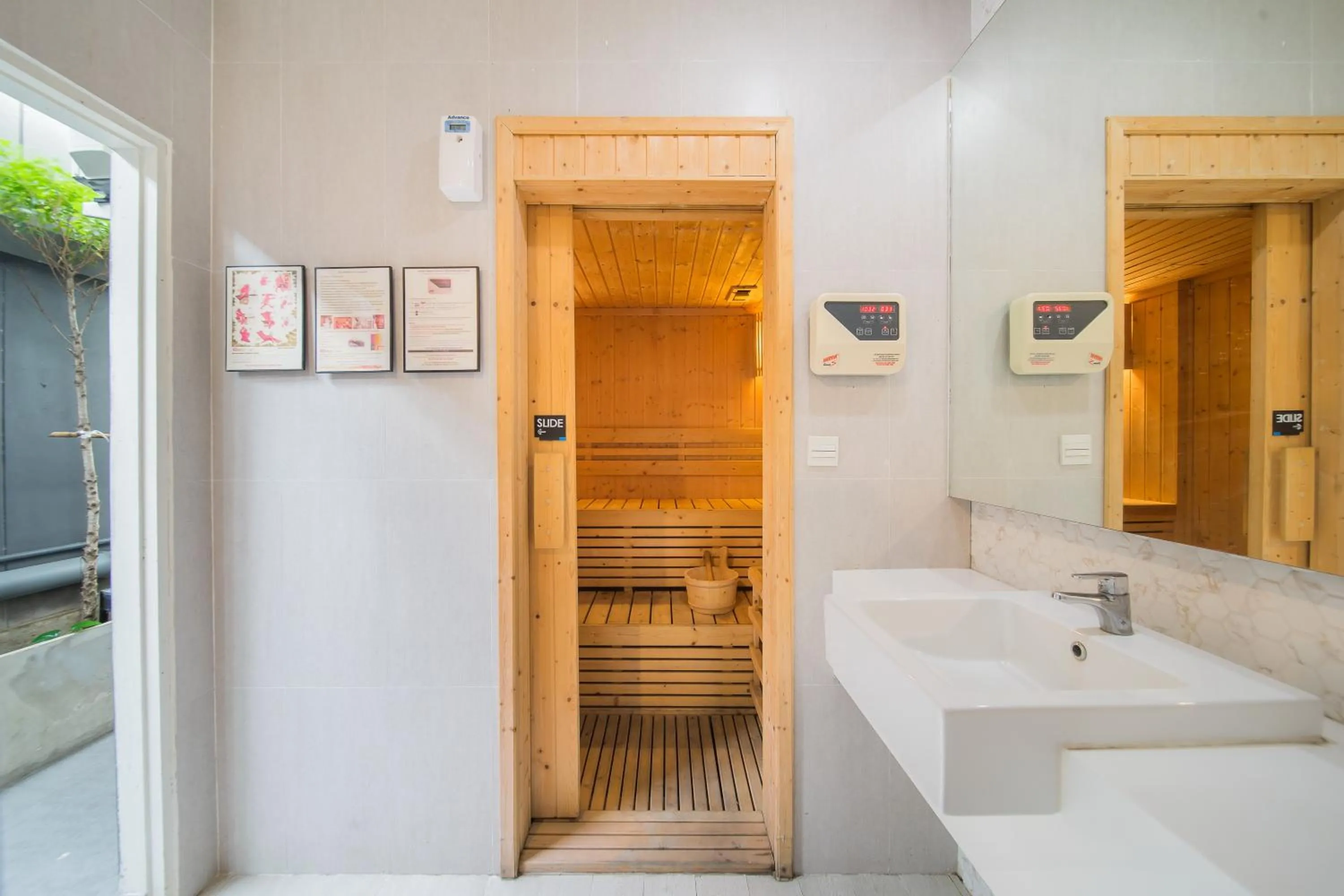 Sauna in Arden Hotel and Residence by At Mind