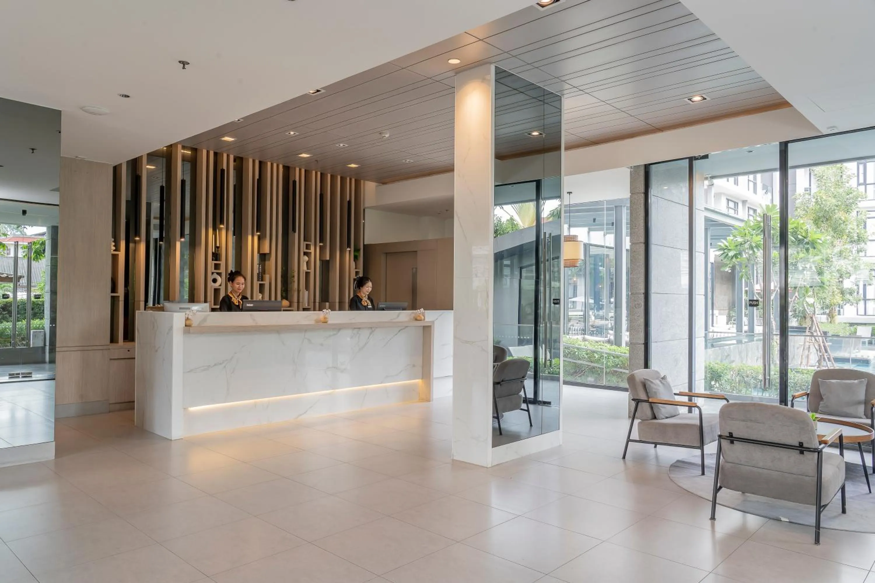 Lobby or reception in Arden Hotel and Residence by At Mind