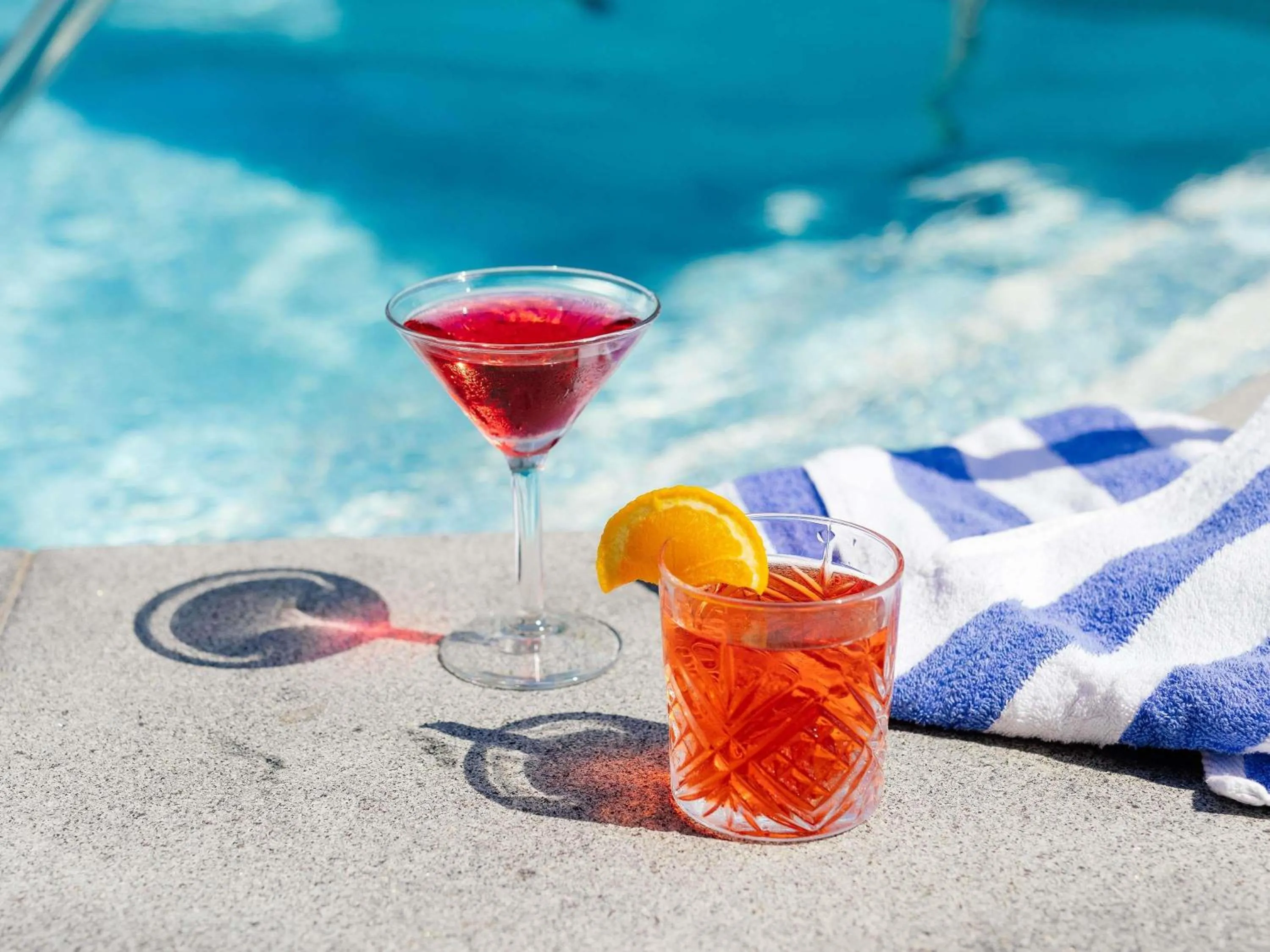 Pool view in Pullman Brisbane Airport