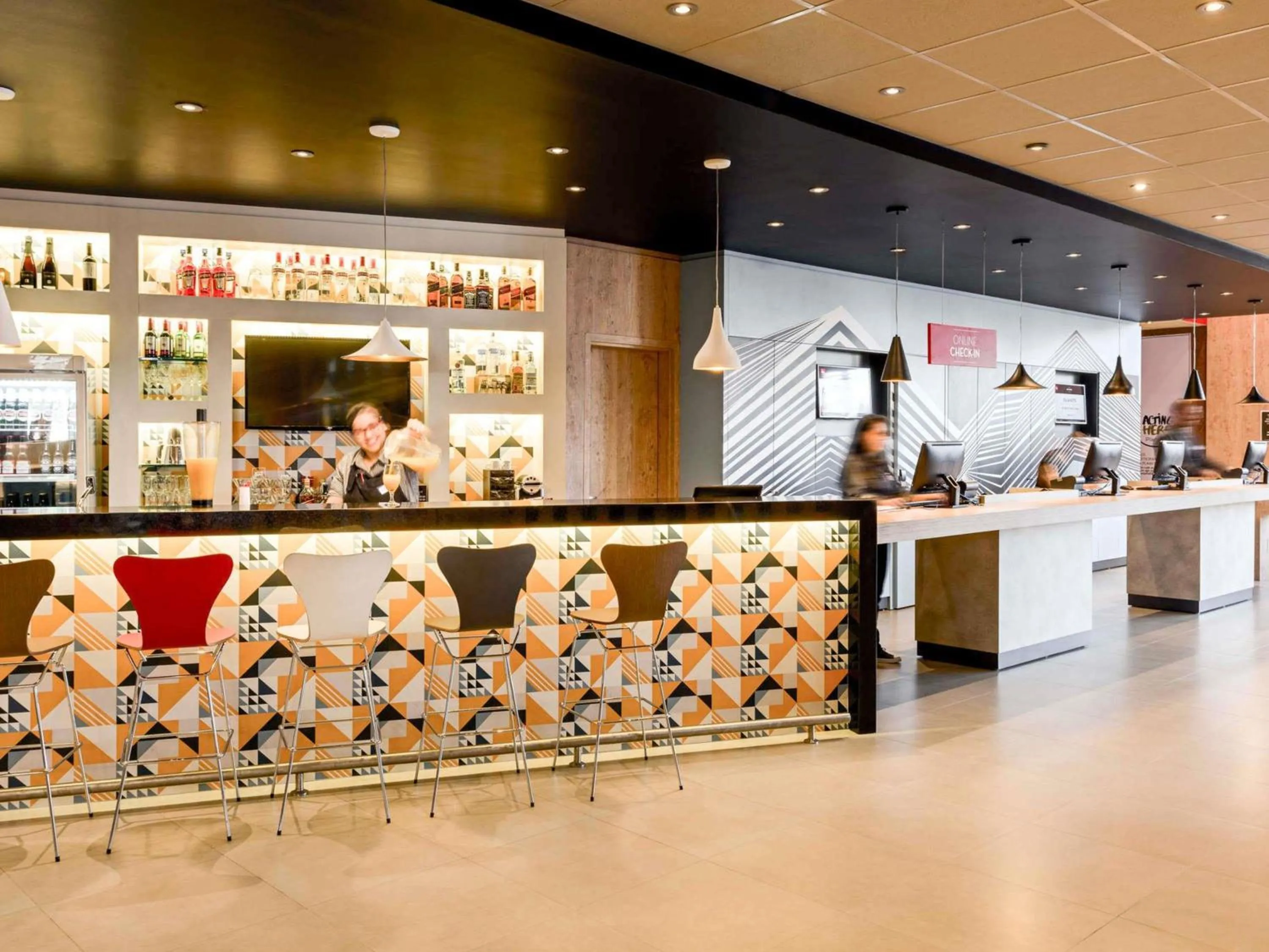 Lounge or bar in ibis Sao Bernardo do Campo