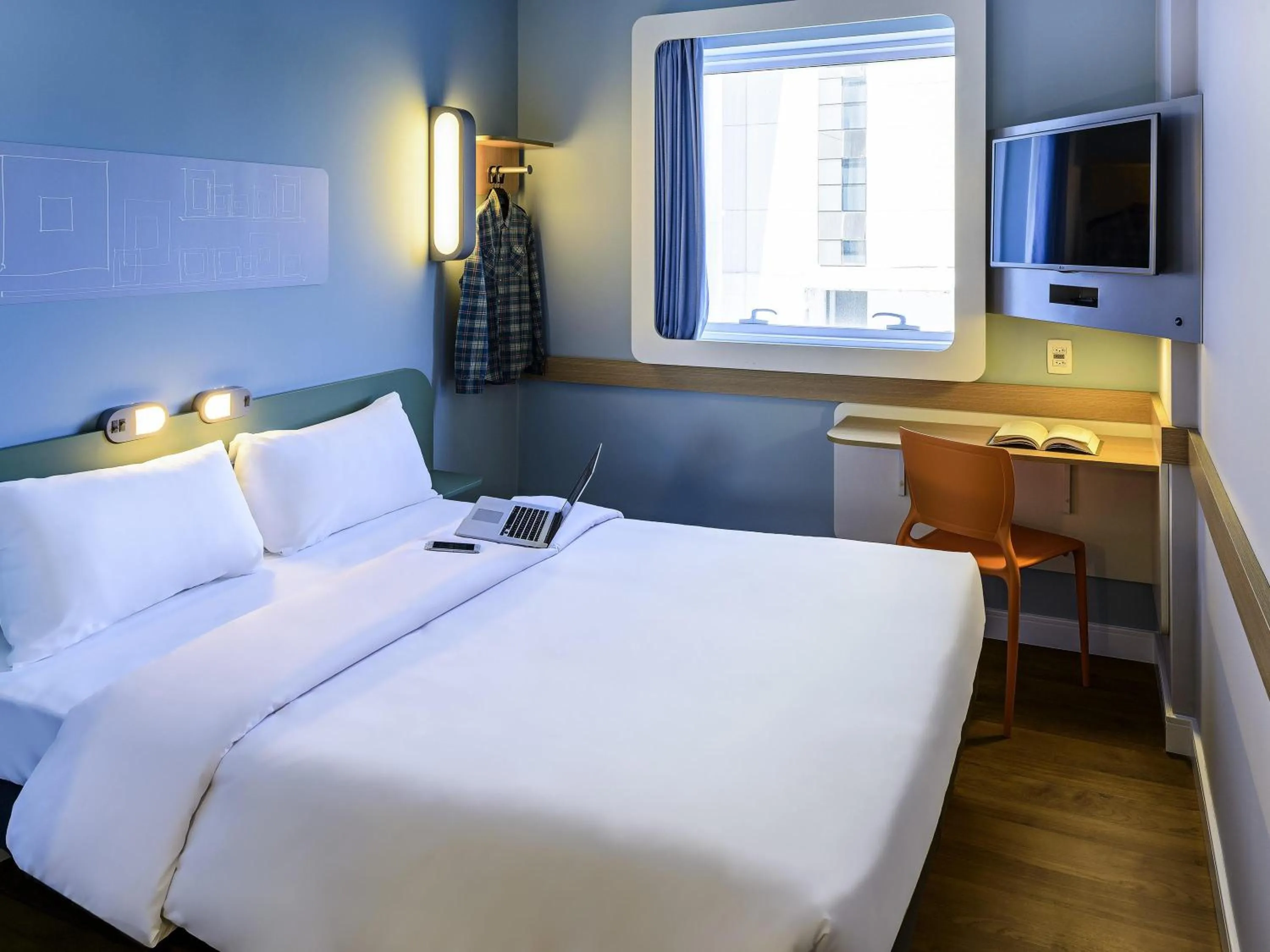 Bedroom, Bed in Ibis Budget São Bernardo do Campo