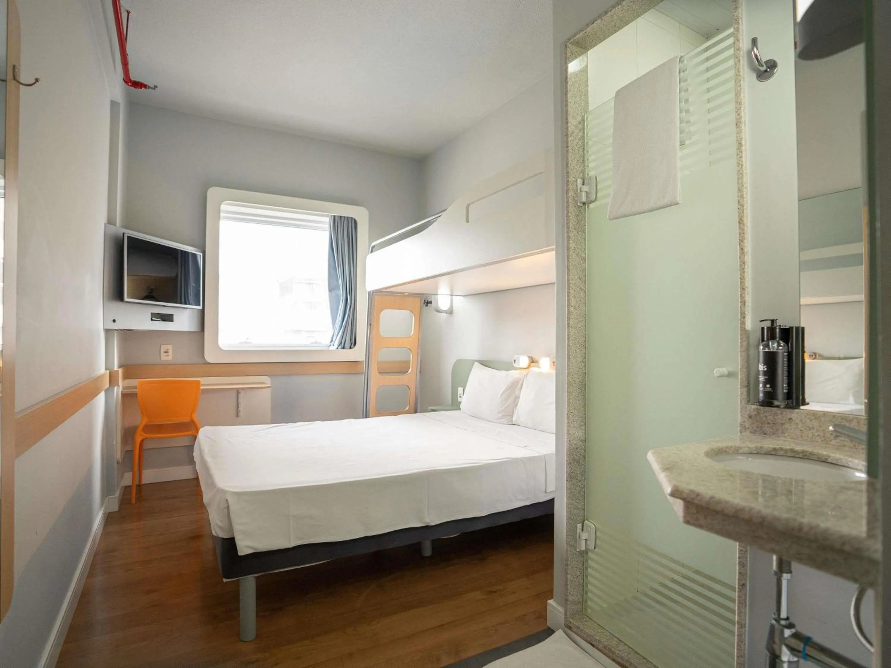 Bedroom, Bed in Ibis Budget São Bernardo do Campo