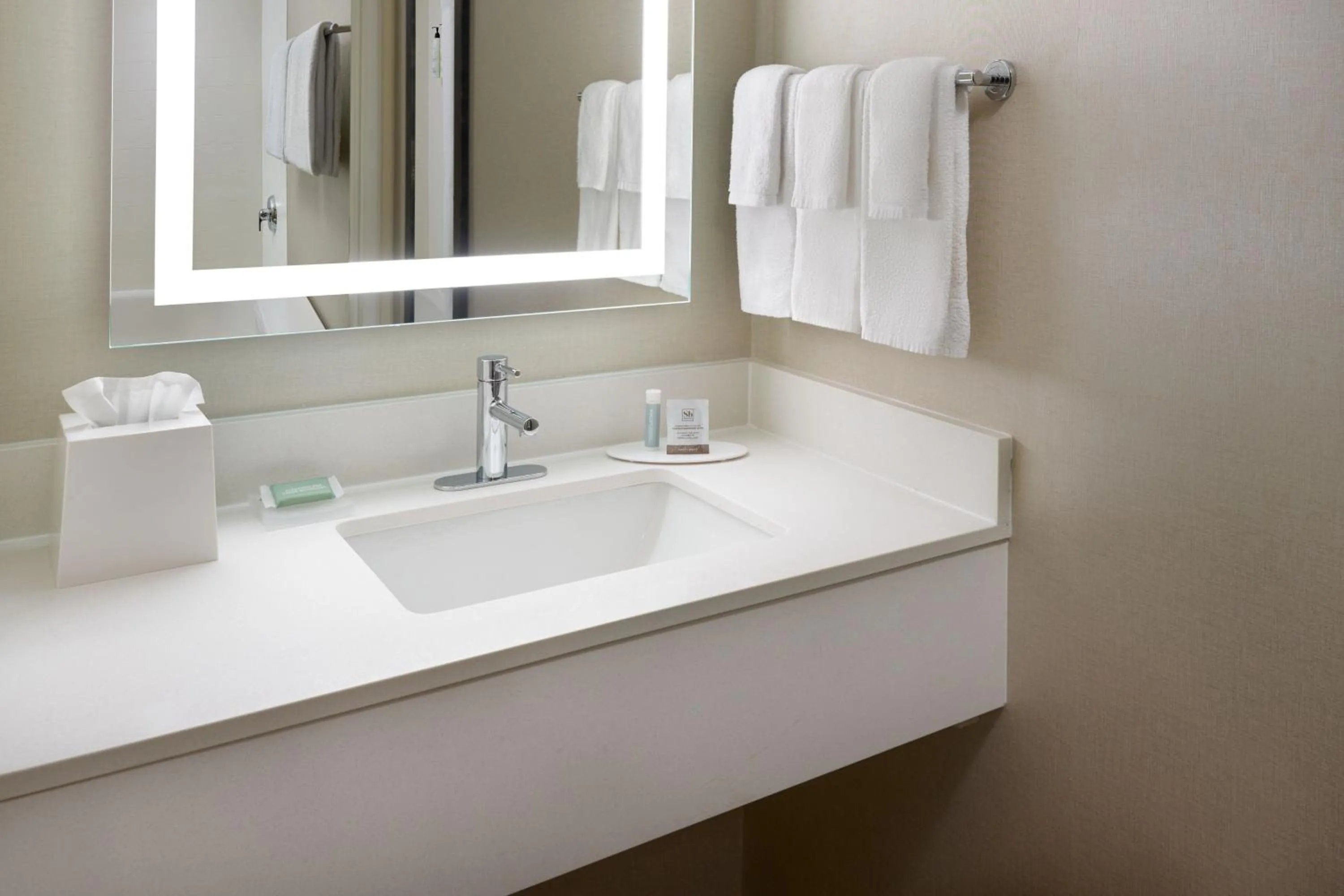 Bathroom in SpringHill Suites Raleigh-Durham Airport/Research Triangle Park