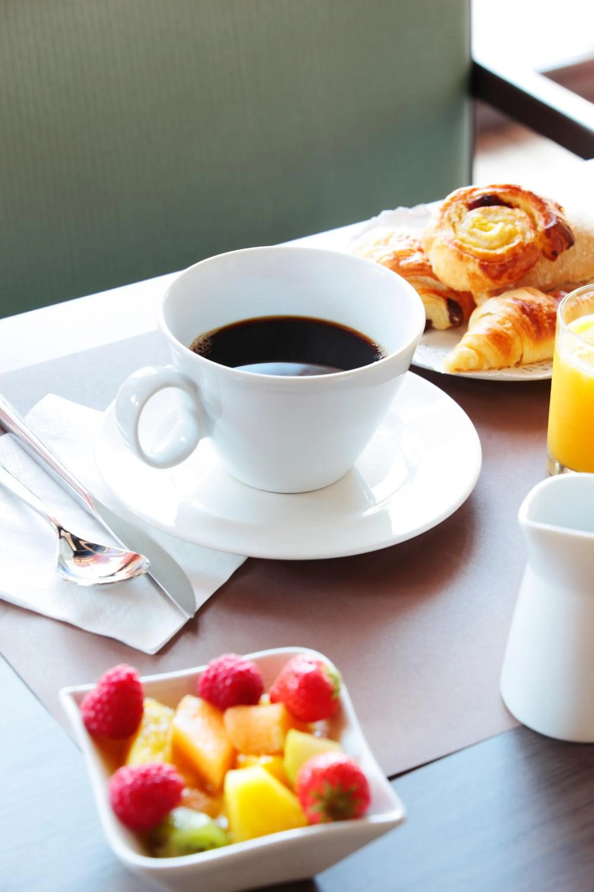 Breakfast in Novotel Paris Coeur d'Orly Airport