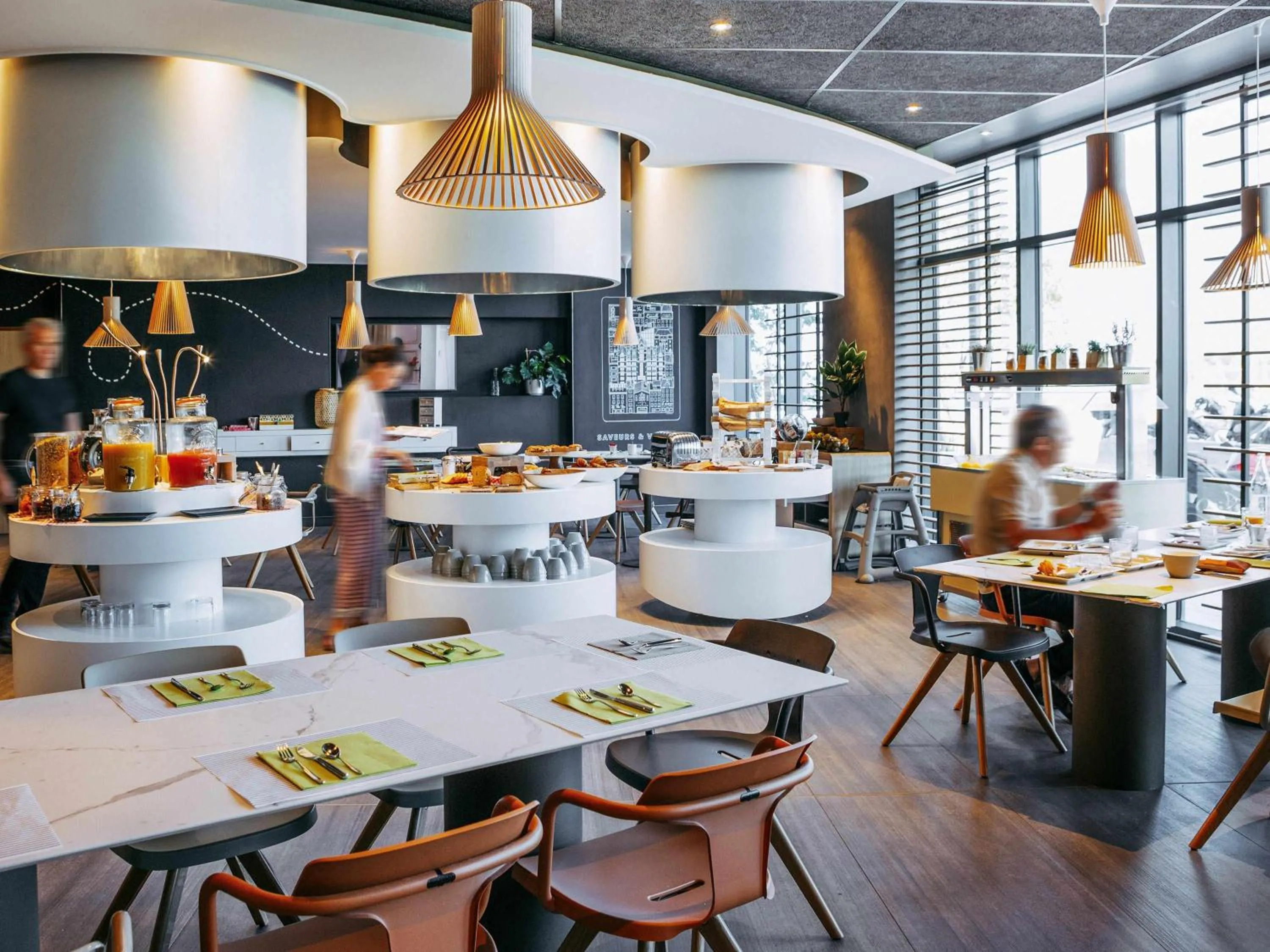 Breakfast in Novotel Paris Coeur d'Orly Airport