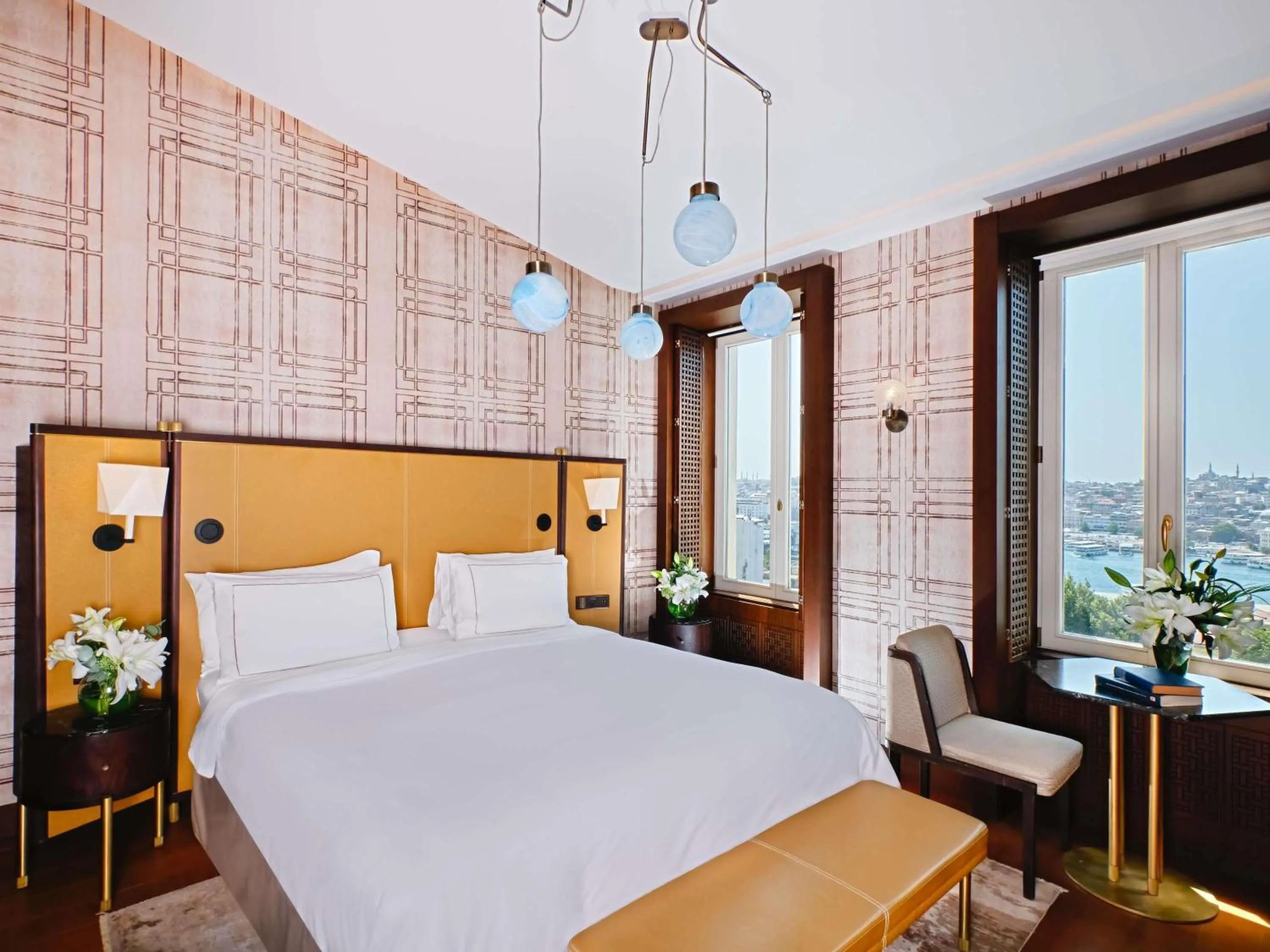 Bedroom, Bed in The Galata Hotel Istanbul - MGallery Collection