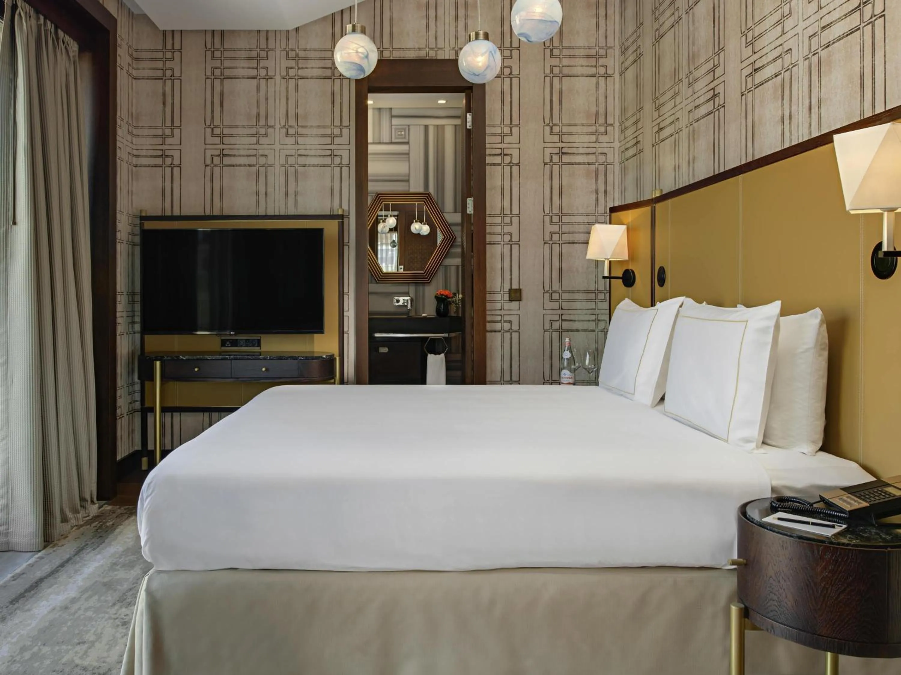 Bedroom, Bed in The Galata Hotel Istanbul - MGallery Collection