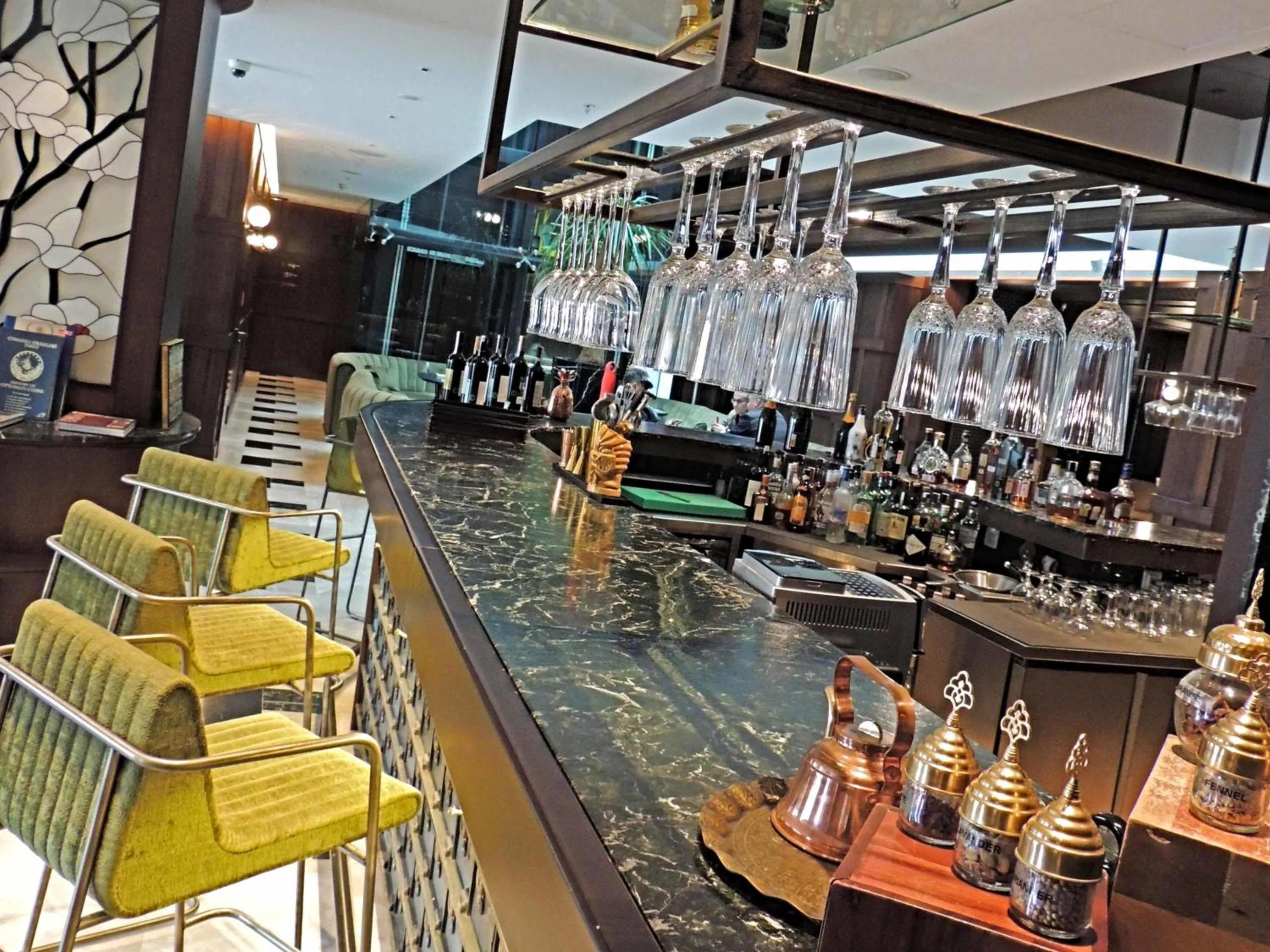 Lounge or bar in The Galata Hotel Istanbul - MGallery Collection