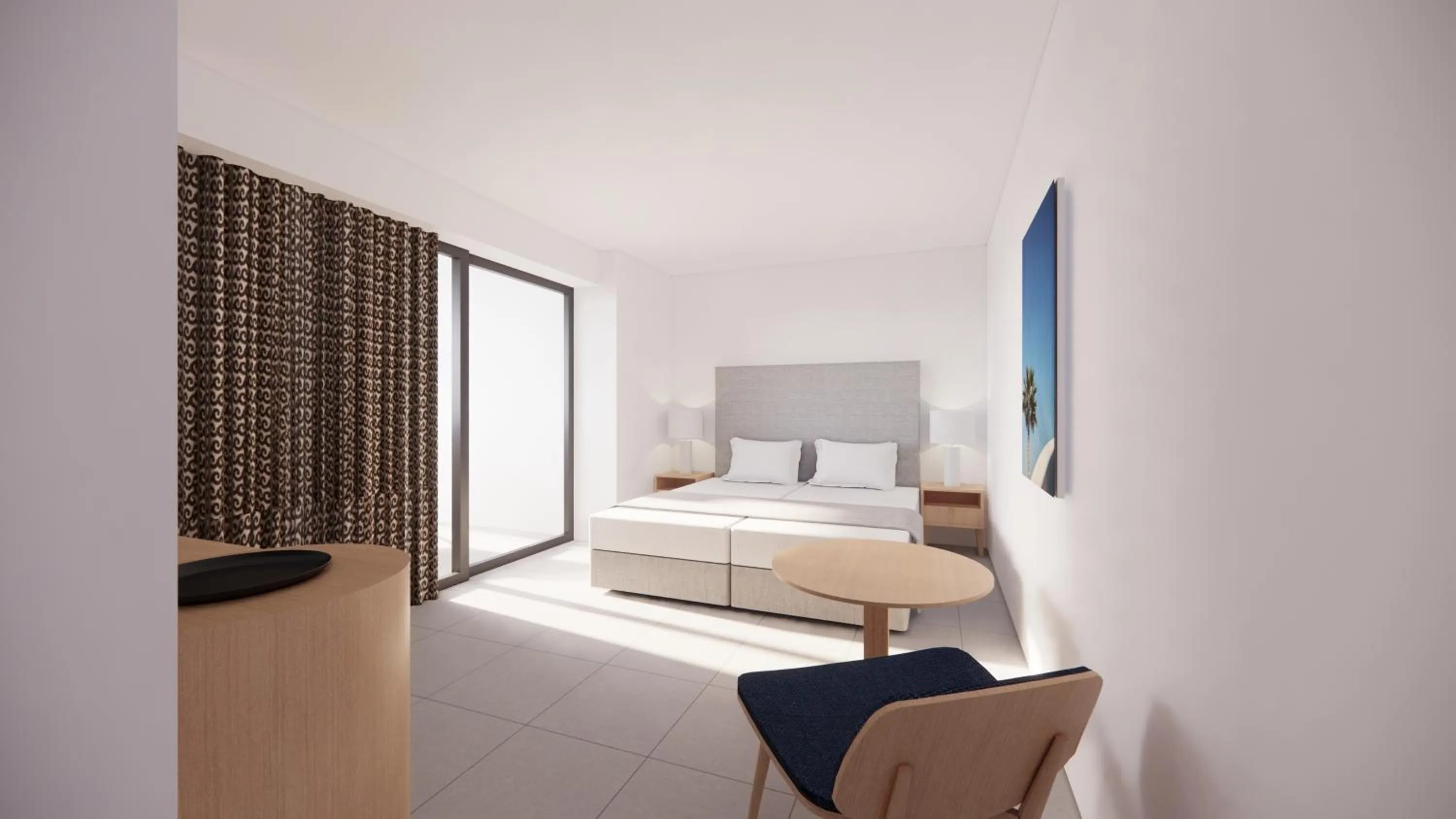 Bedroom, Bed in Aquila Porto Rethymno