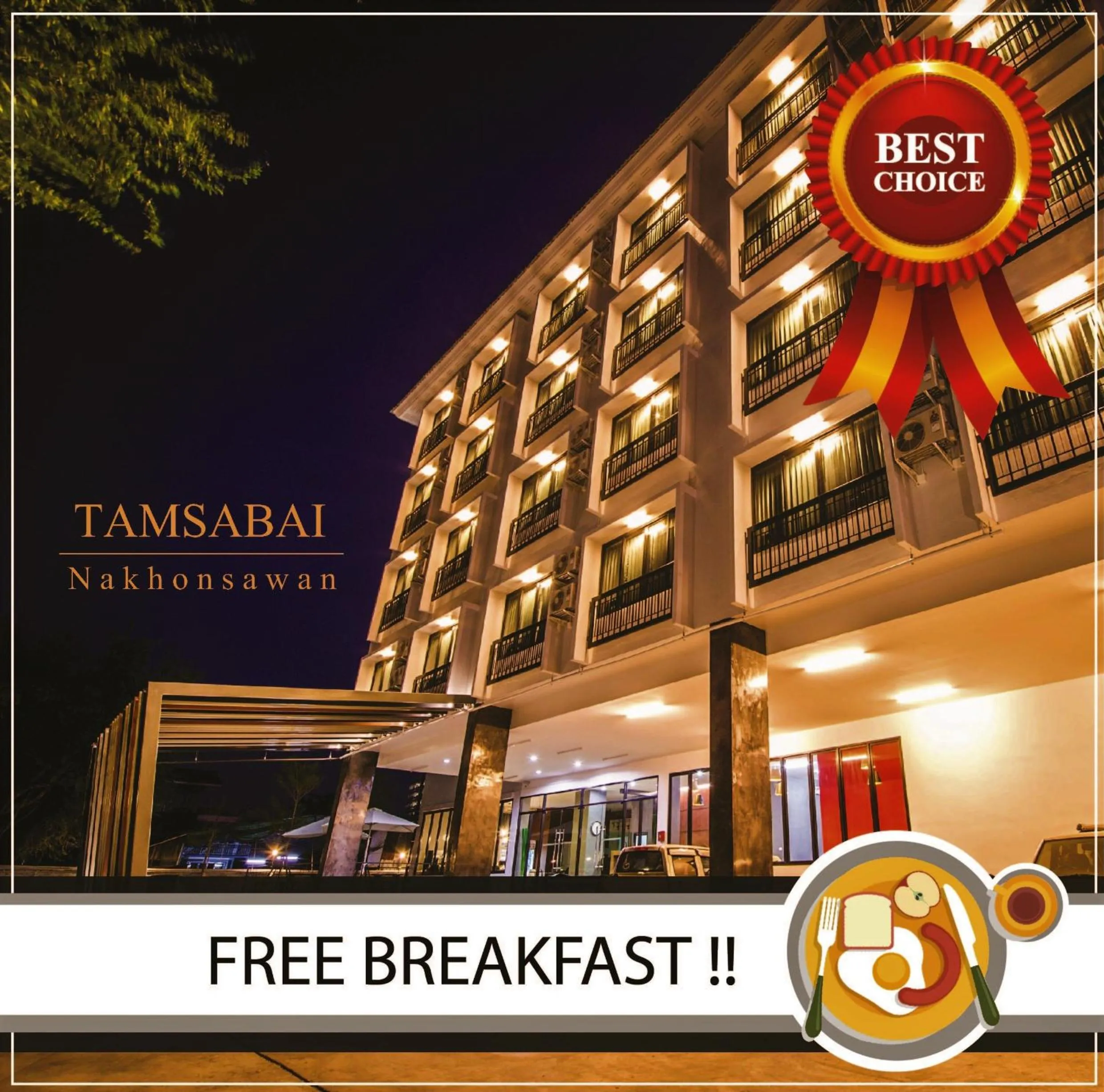 Property building in Tamsabai hotel