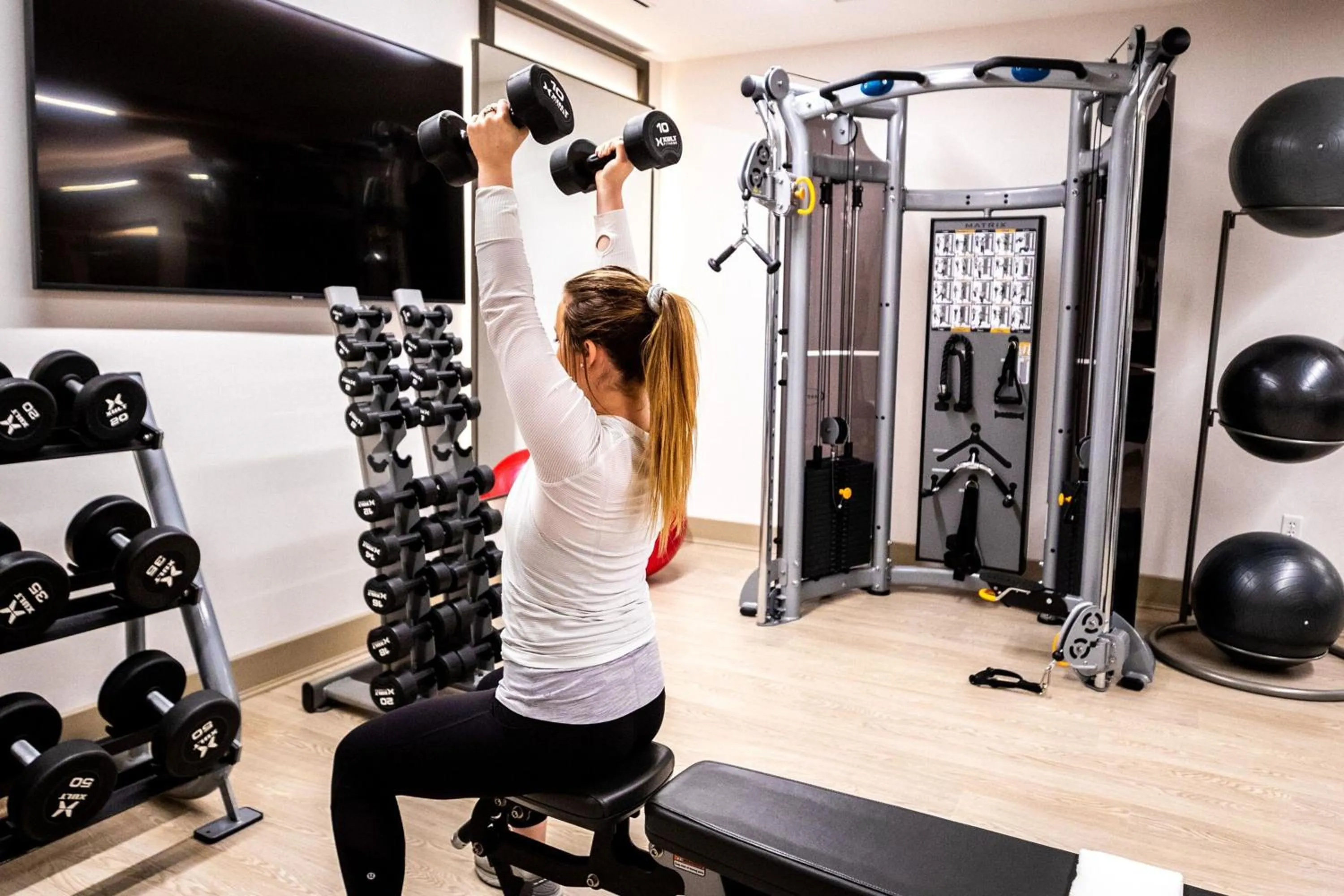 Fitness centre/facilities in Hotel Clio, a Luxury Collection Hotel, Denver Cherry Creek