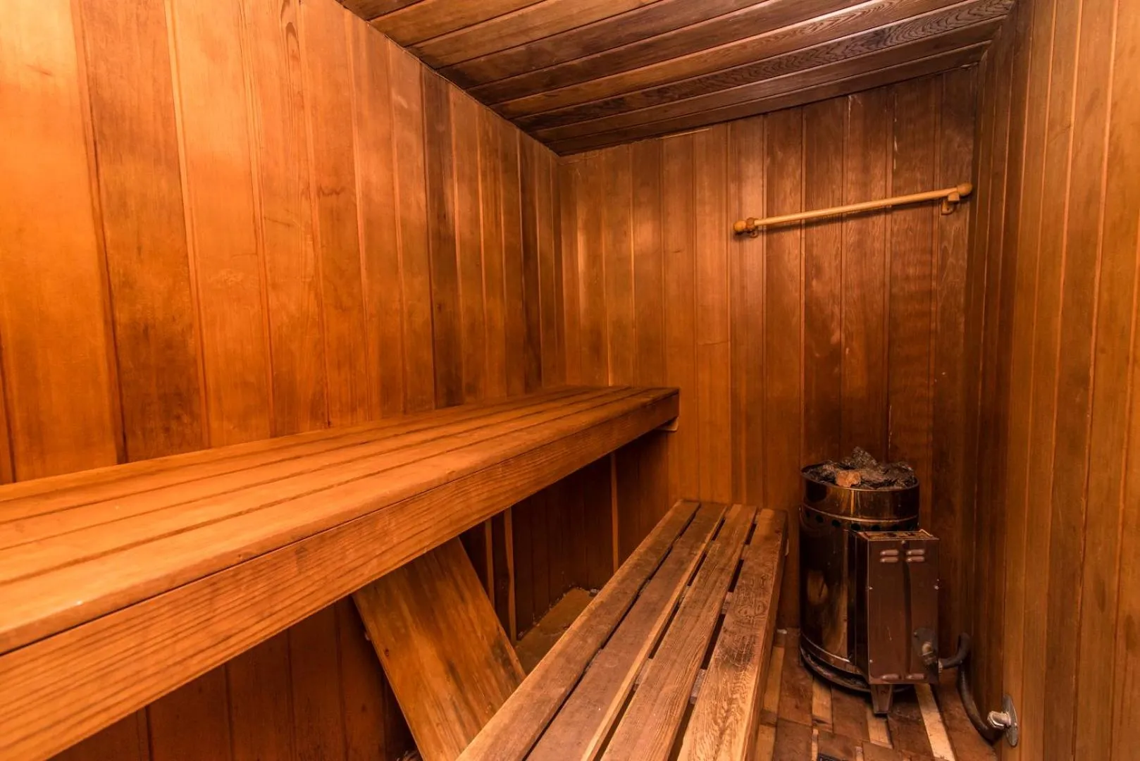 Sauna in Auberge Hotel Spa Watel