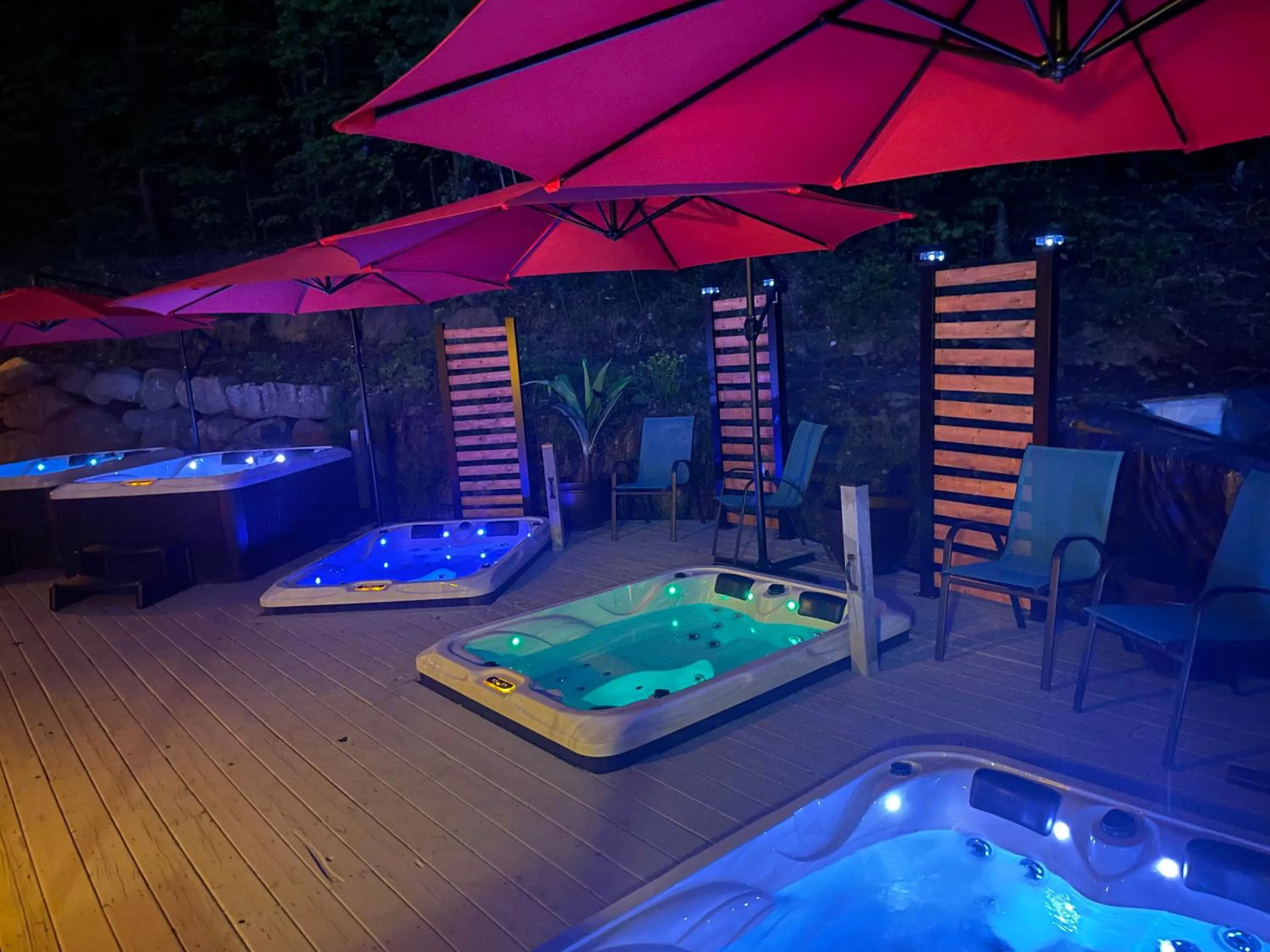 Hot Tub in Auberge Hotel Spa Watel