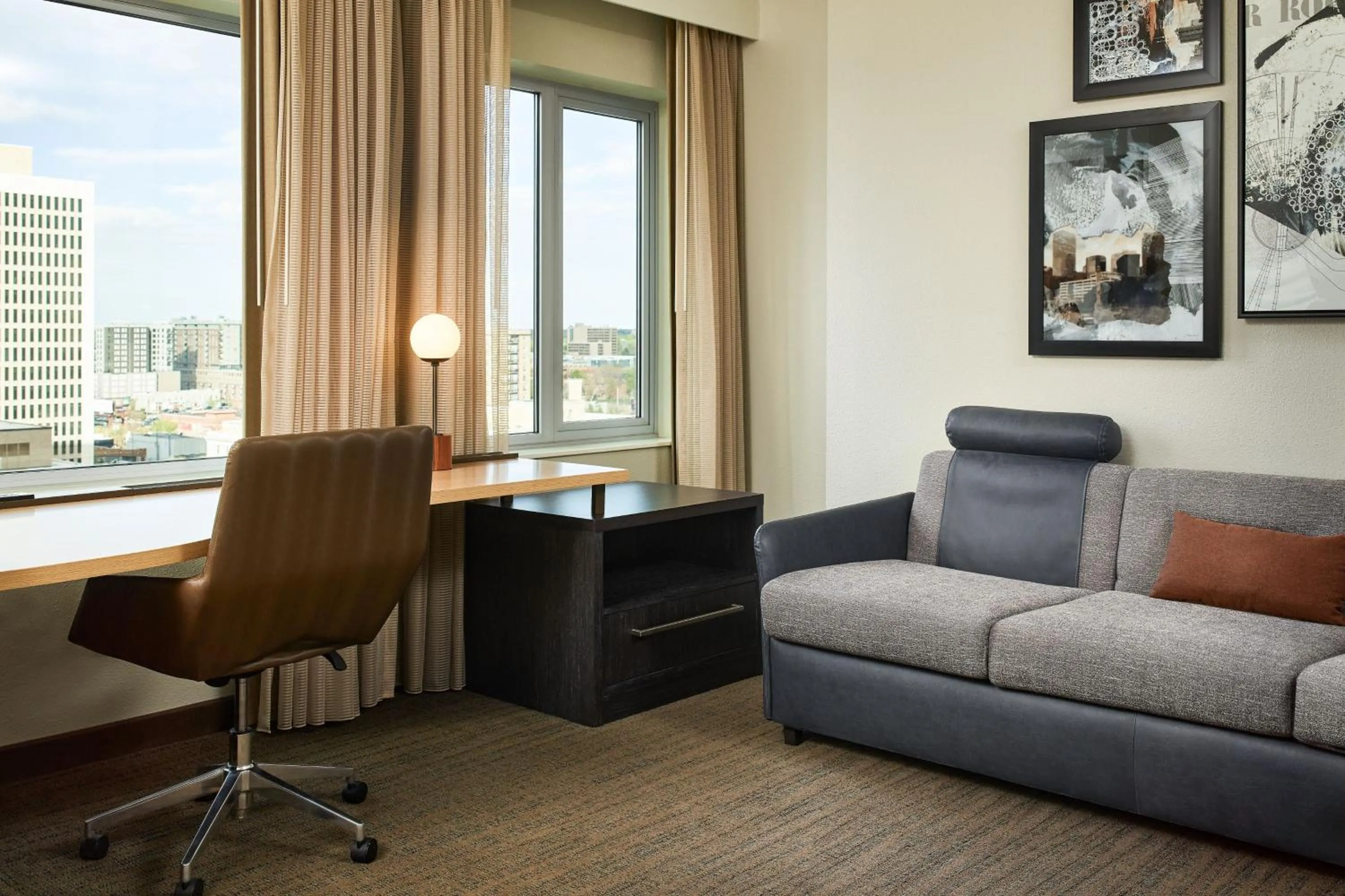Living room in Residence Inn Denver City Center