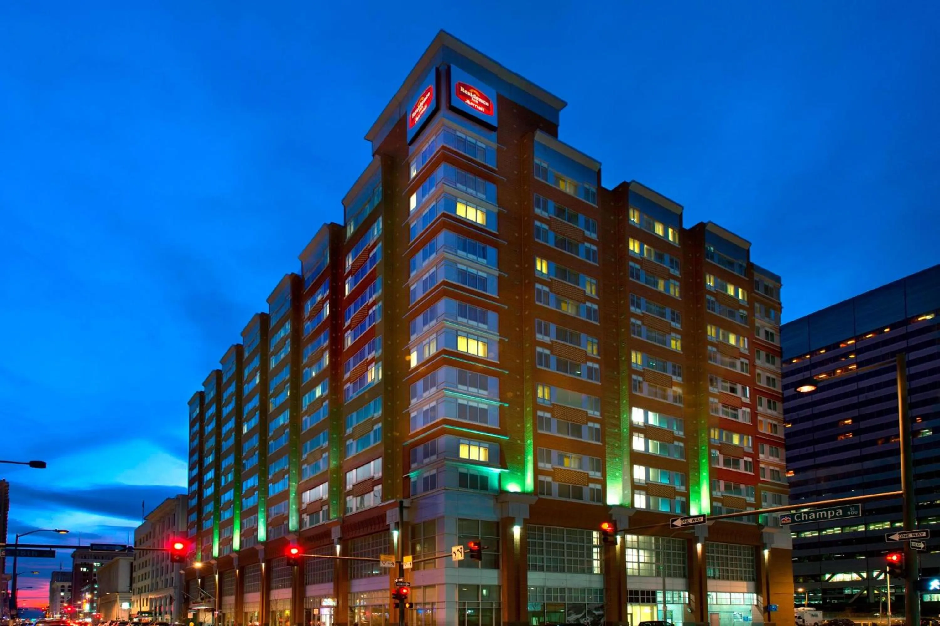 Property building in Residence Inn Denver City Center