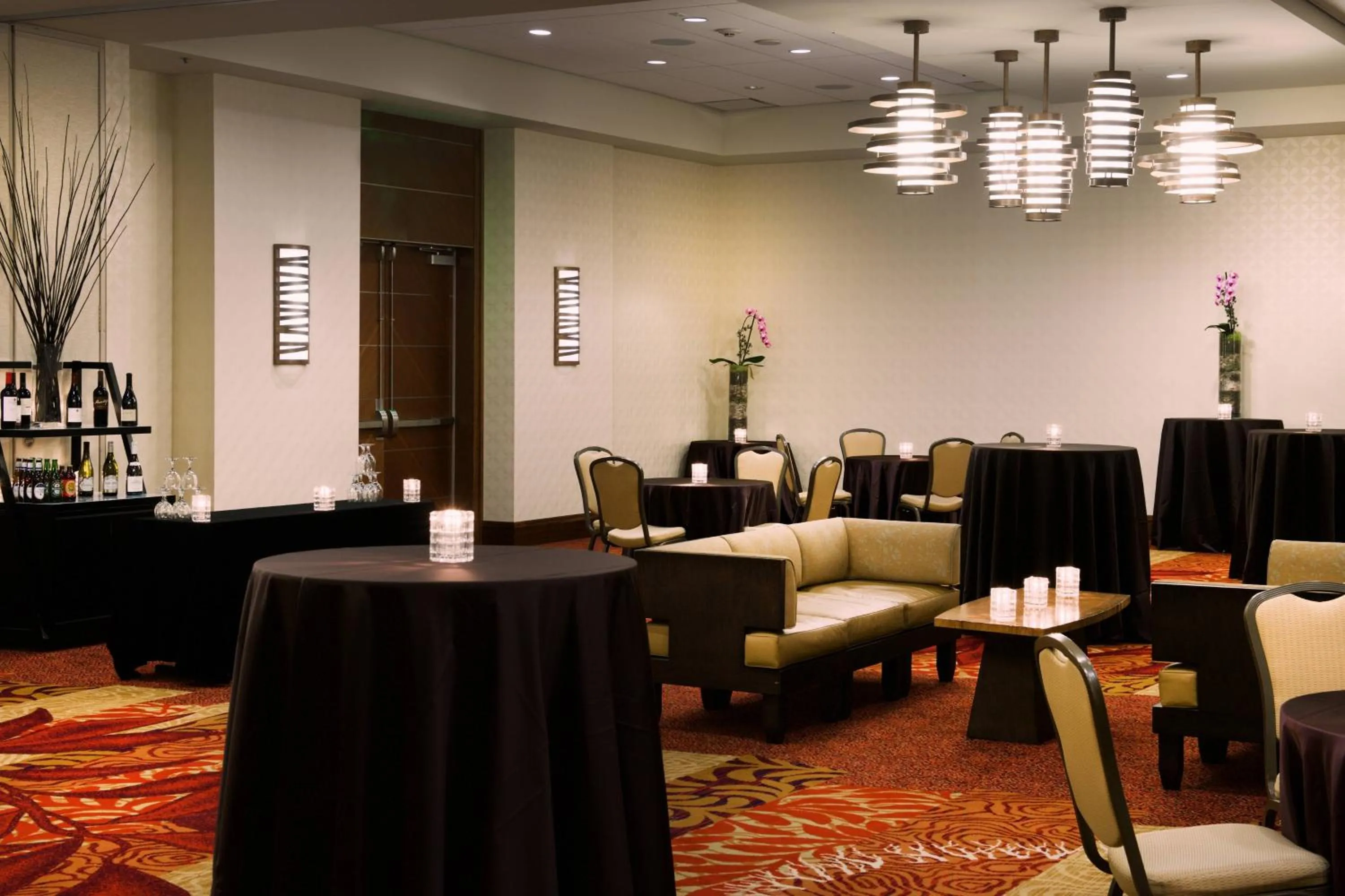 Lobby or reception in Seattle Airport Marriott
