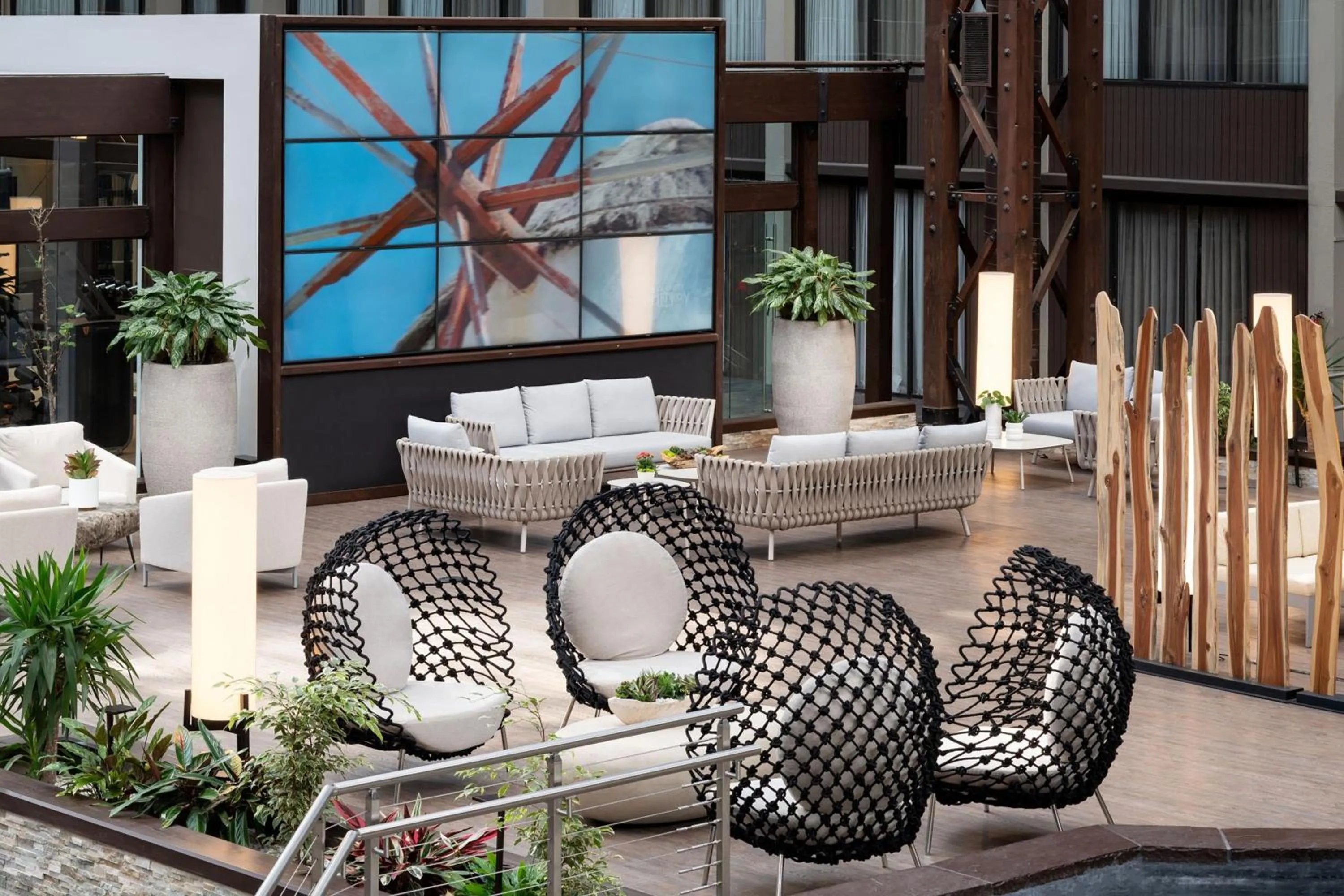 Lounge or bar in Seattle Airport Marriott