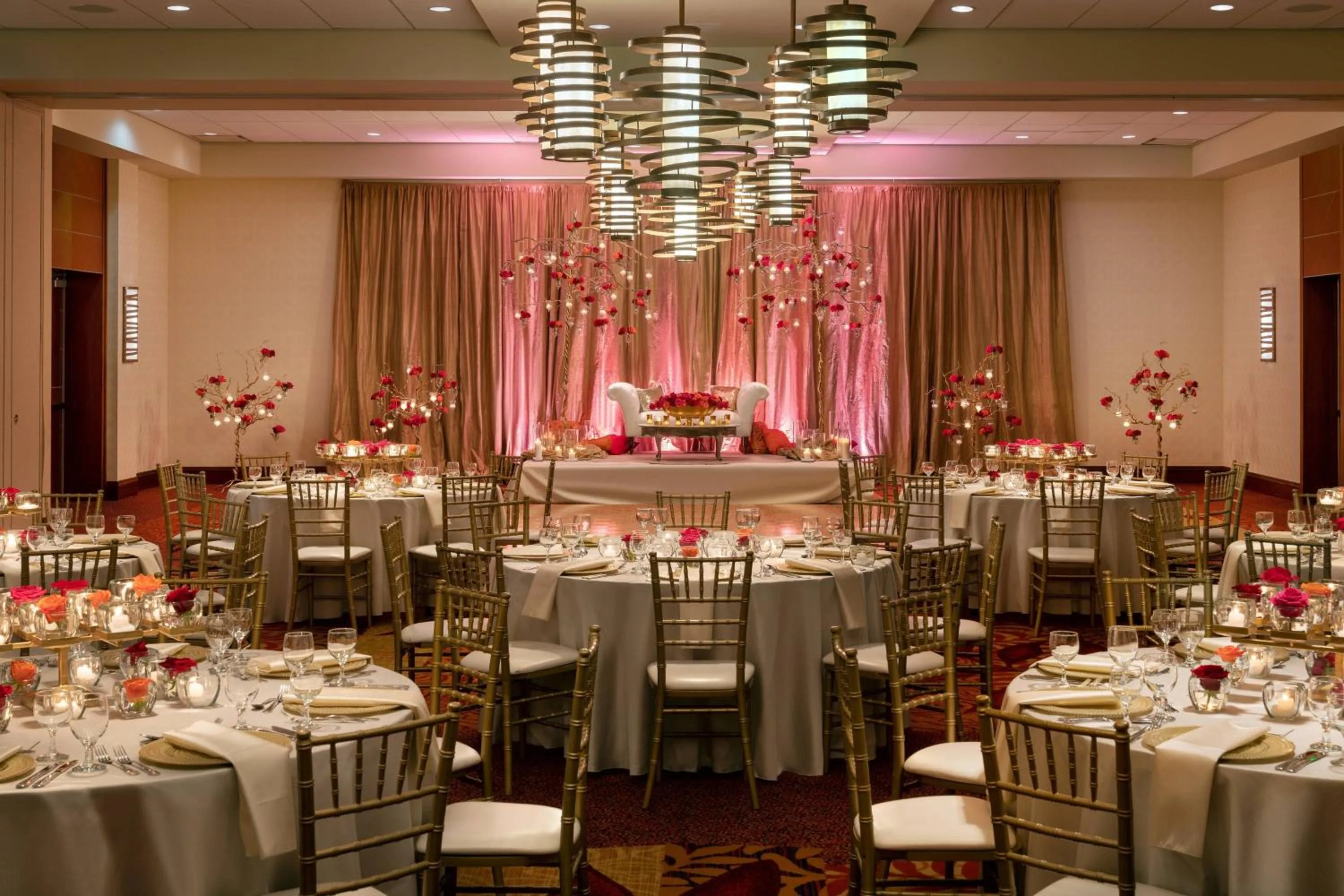 Lobby or reception in Seattle Airport Marriott
