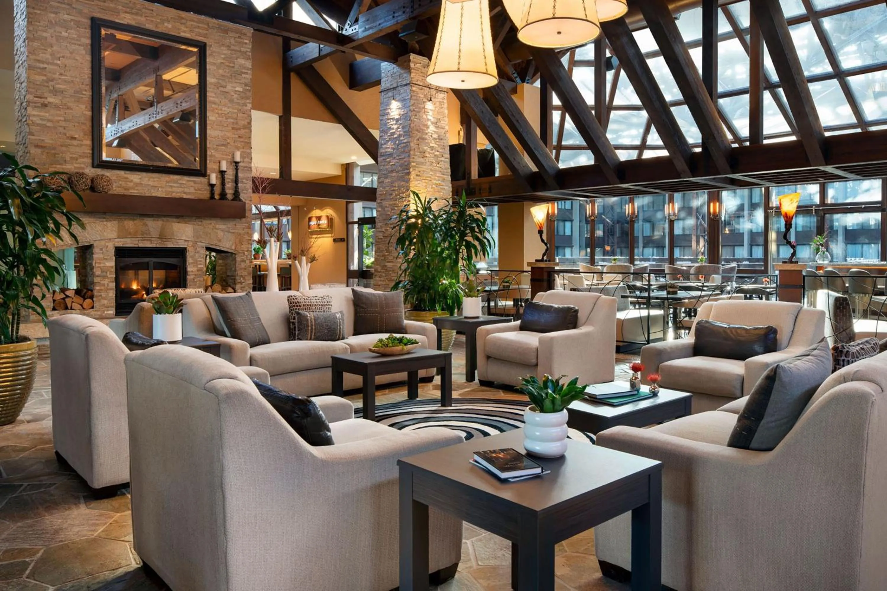 Restaurant/places to eat in Seattle Airport Marriott