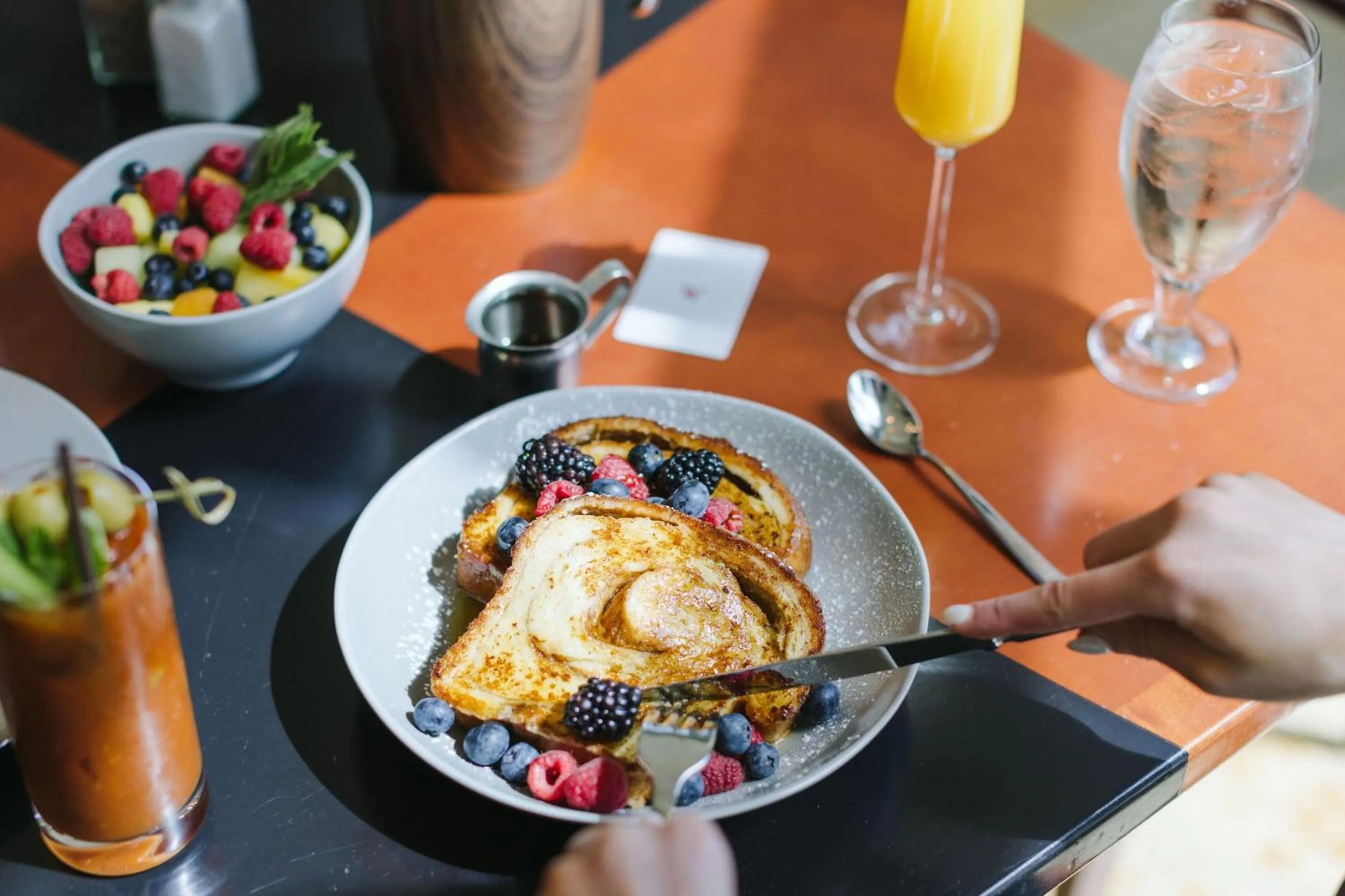 Breakfast in Seattle Marriott Waterfront