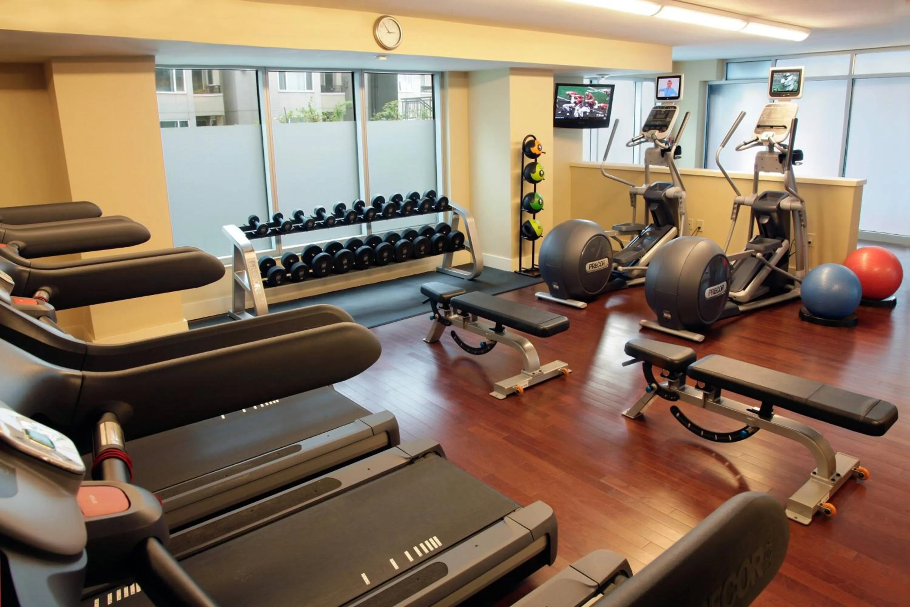 Fitness centre/facilities in Seattle Marriott Waterfront