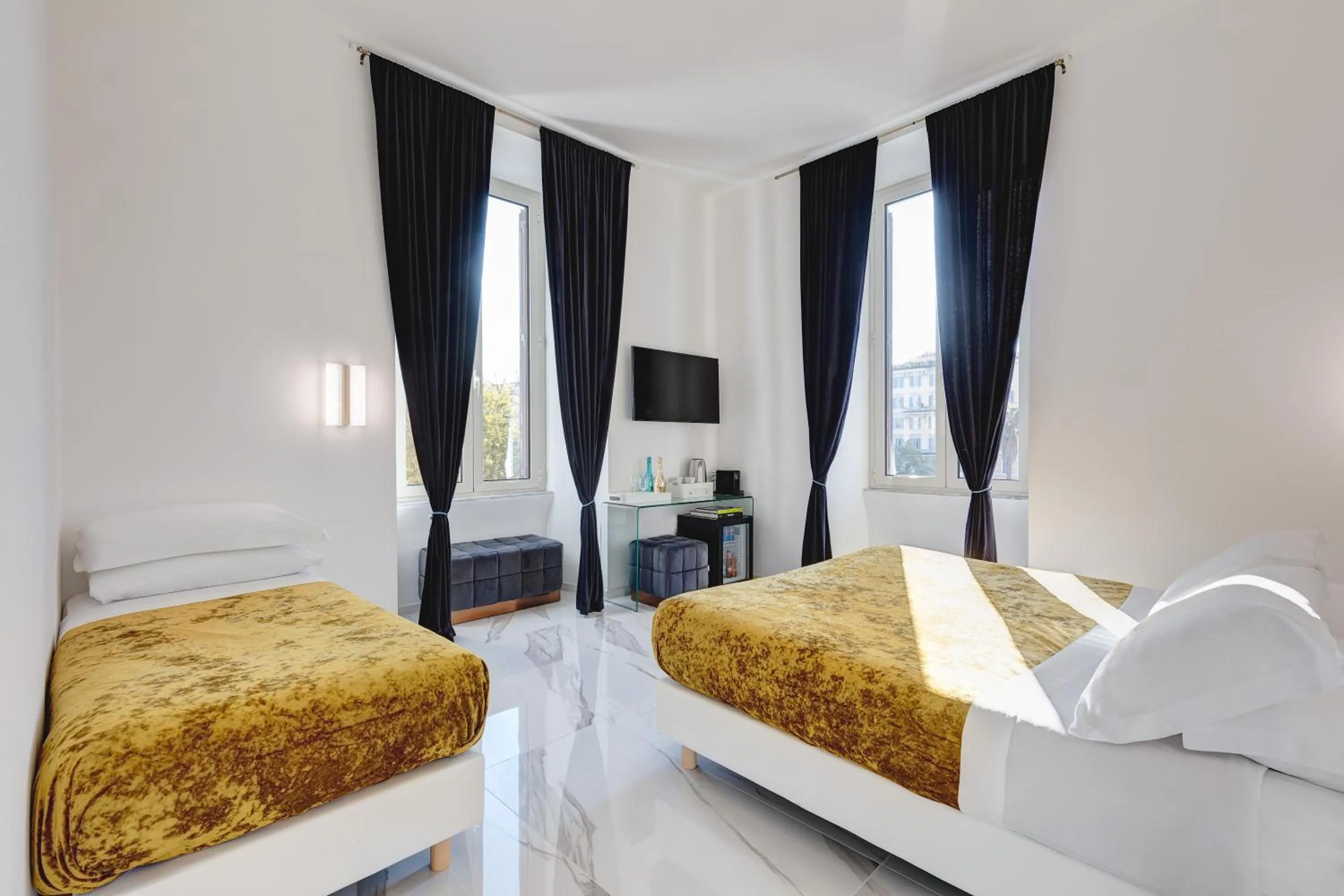 Bed in St. Peter Grand Suite