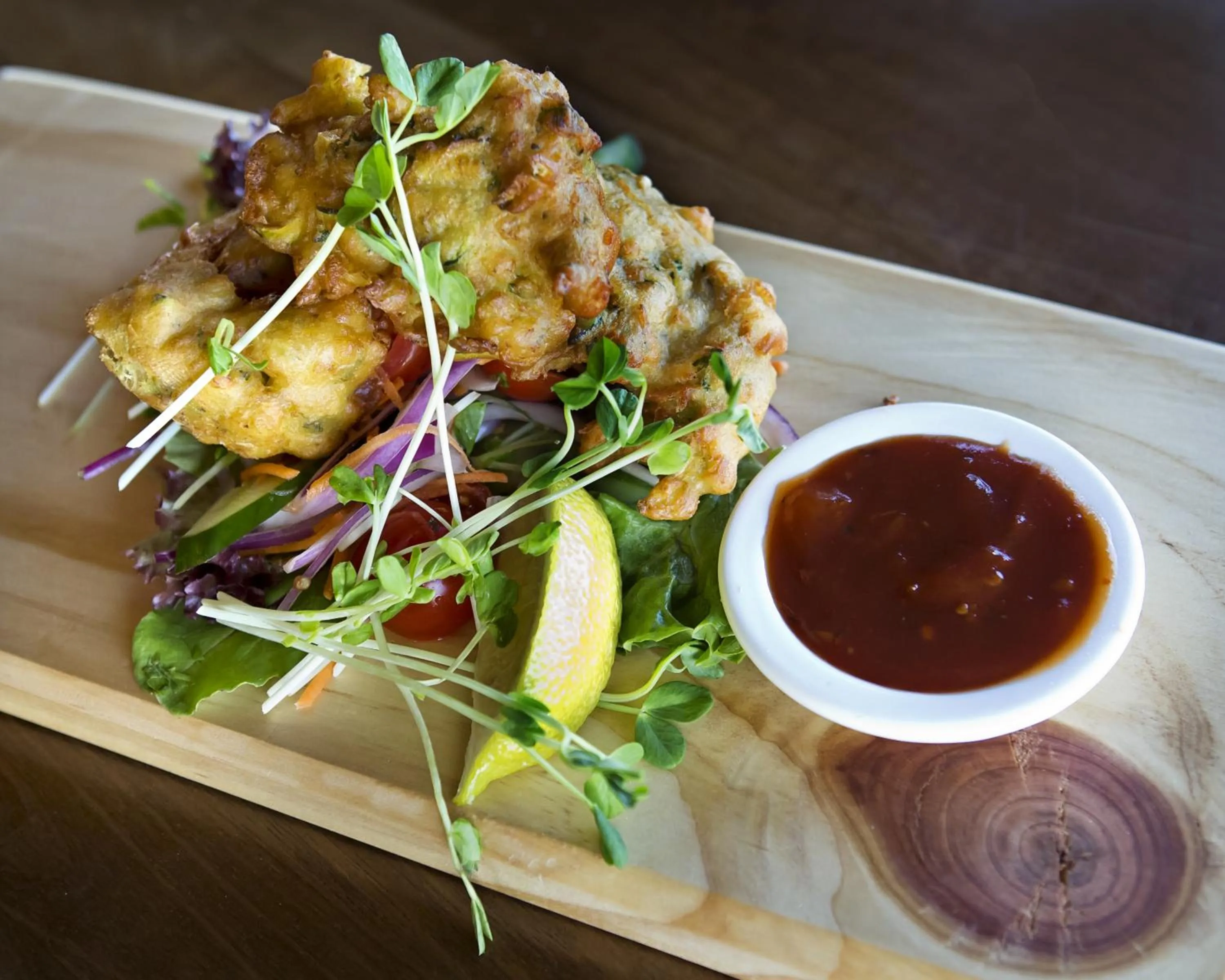 Food close-up in Harrington River Lodge