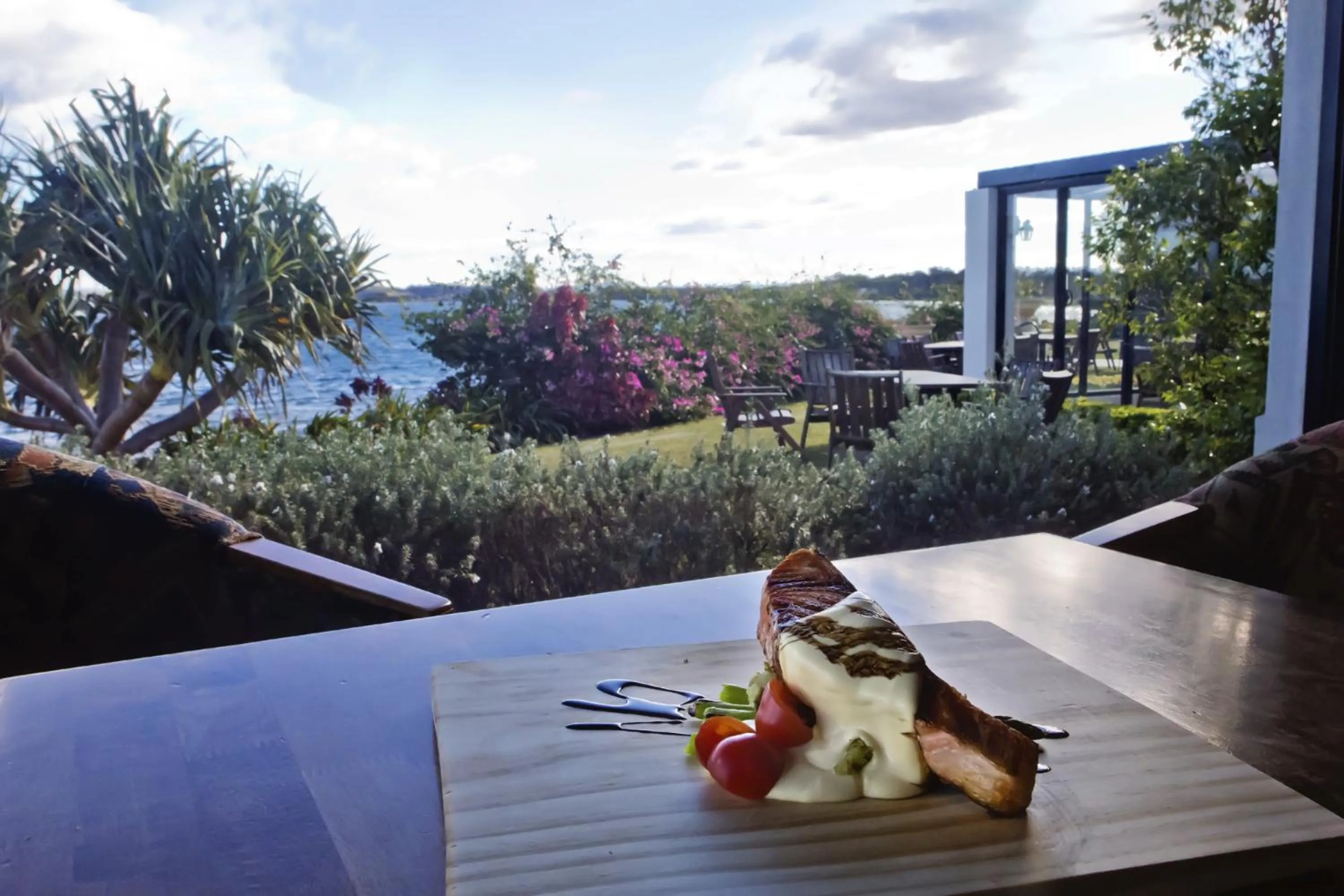 Food close-up in Harrington River Lodge