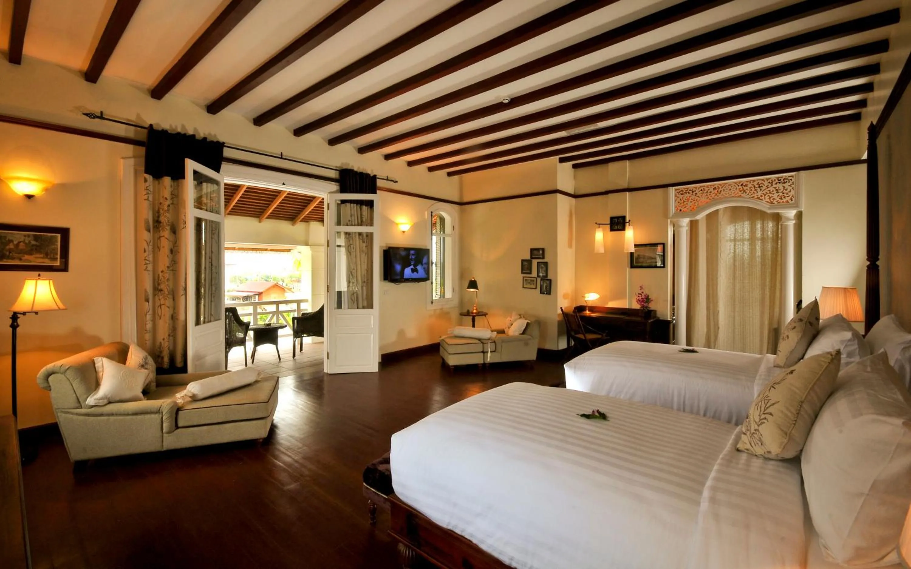 Bedroom, Bed in The Luang Say Residence