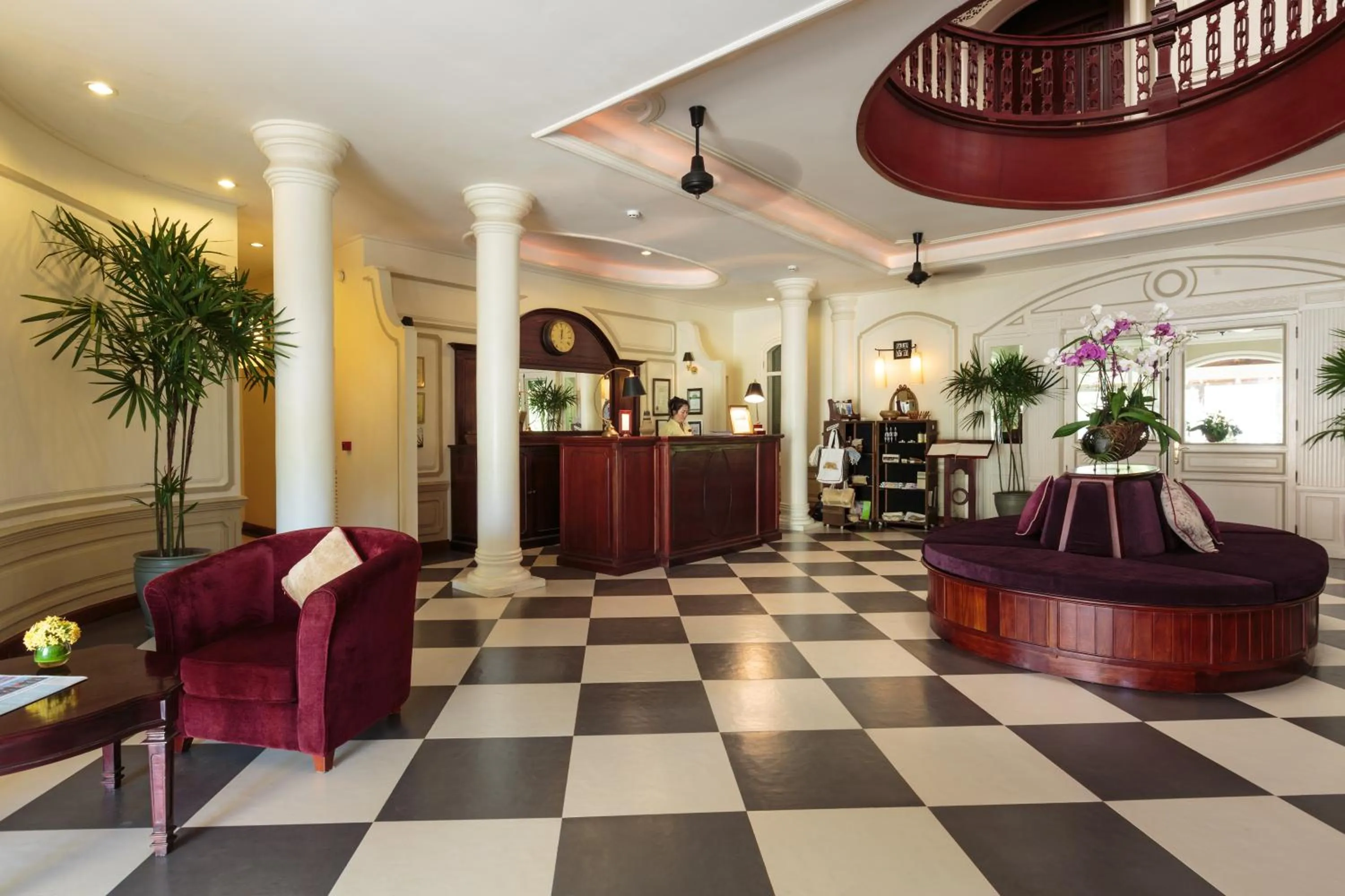 Lobby or reception in The Luang Say Residence