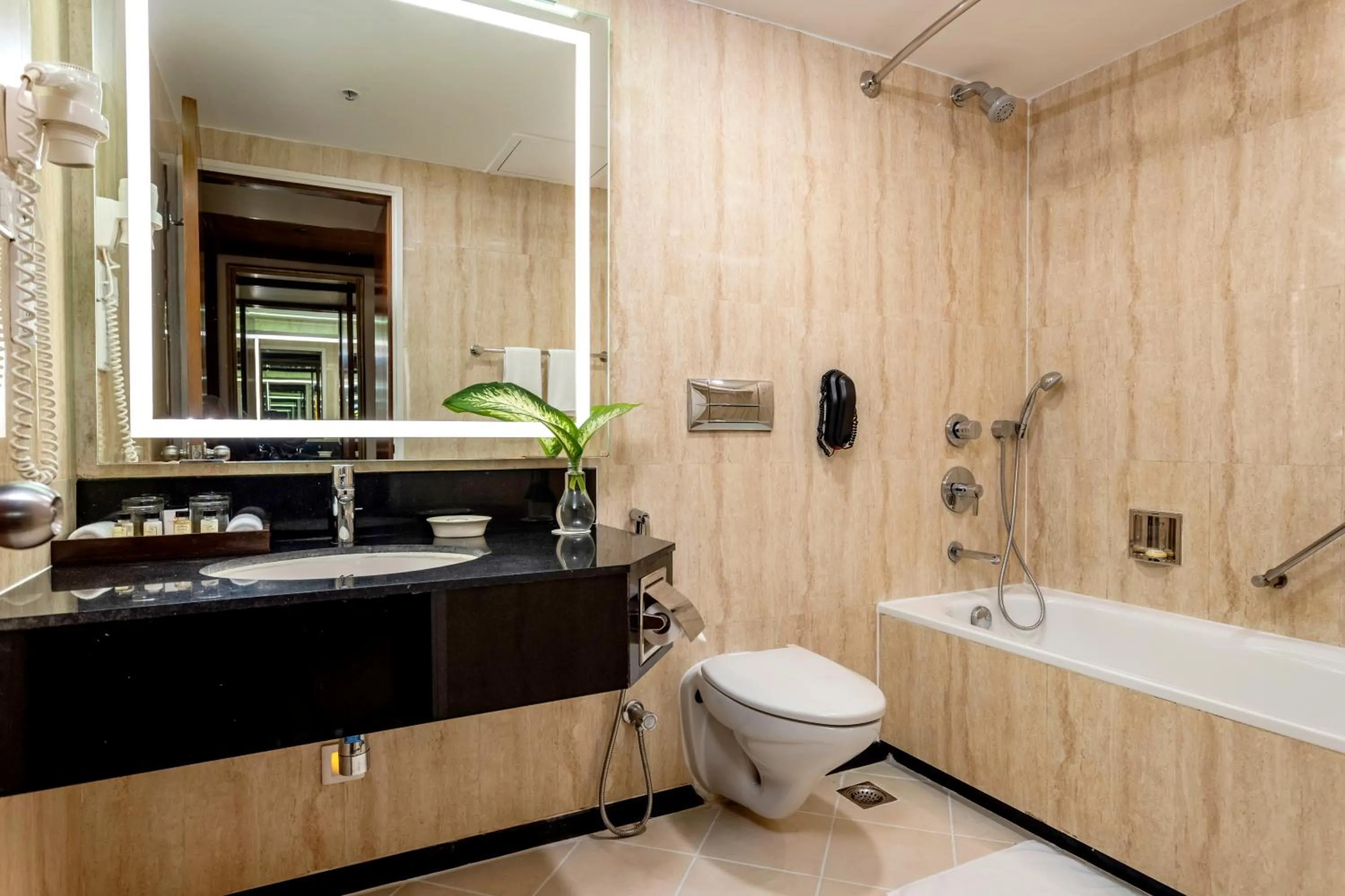 Bathroom in Caravela Beach Resort