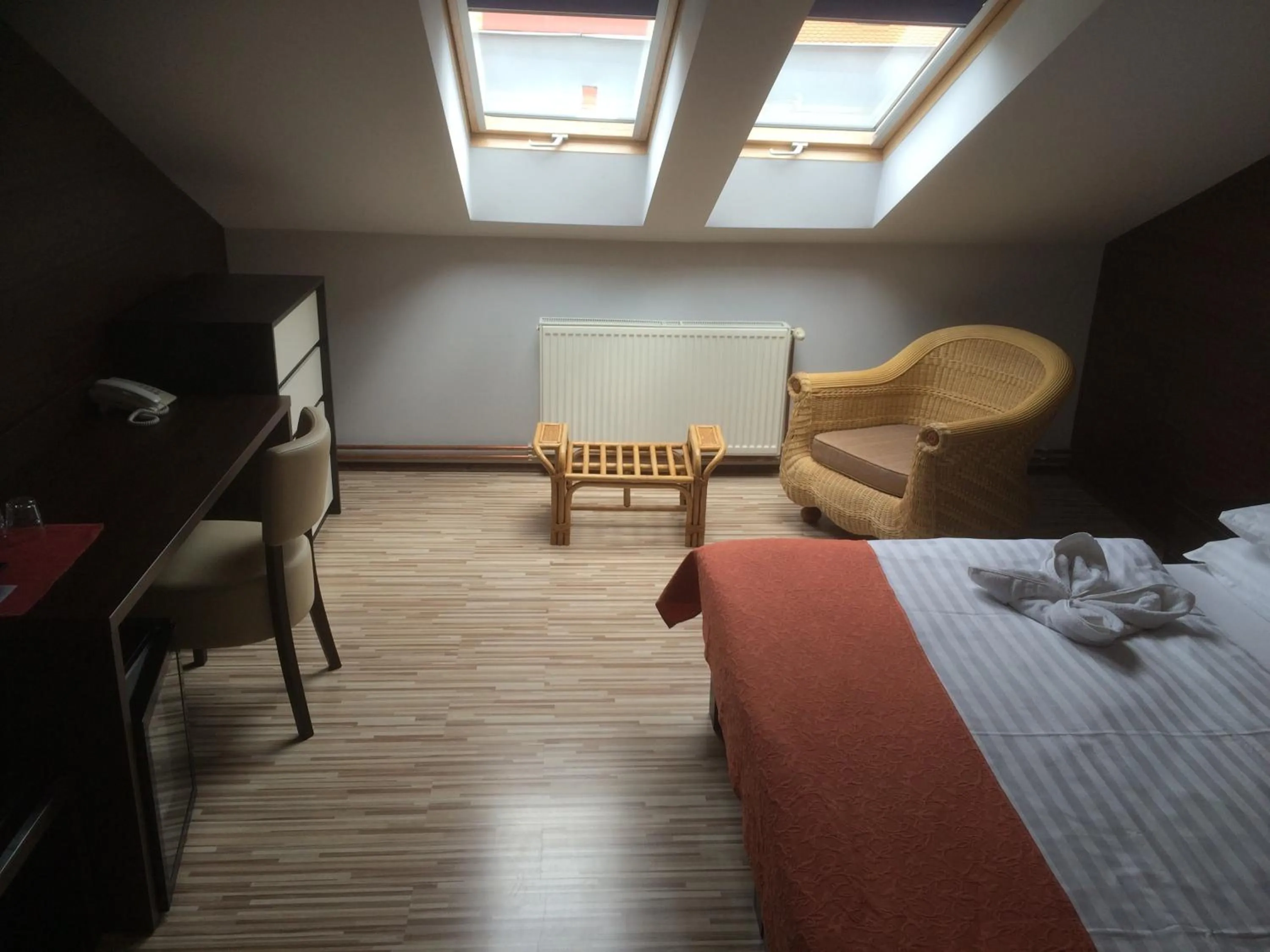 Day, Bed in Hotel Slavie