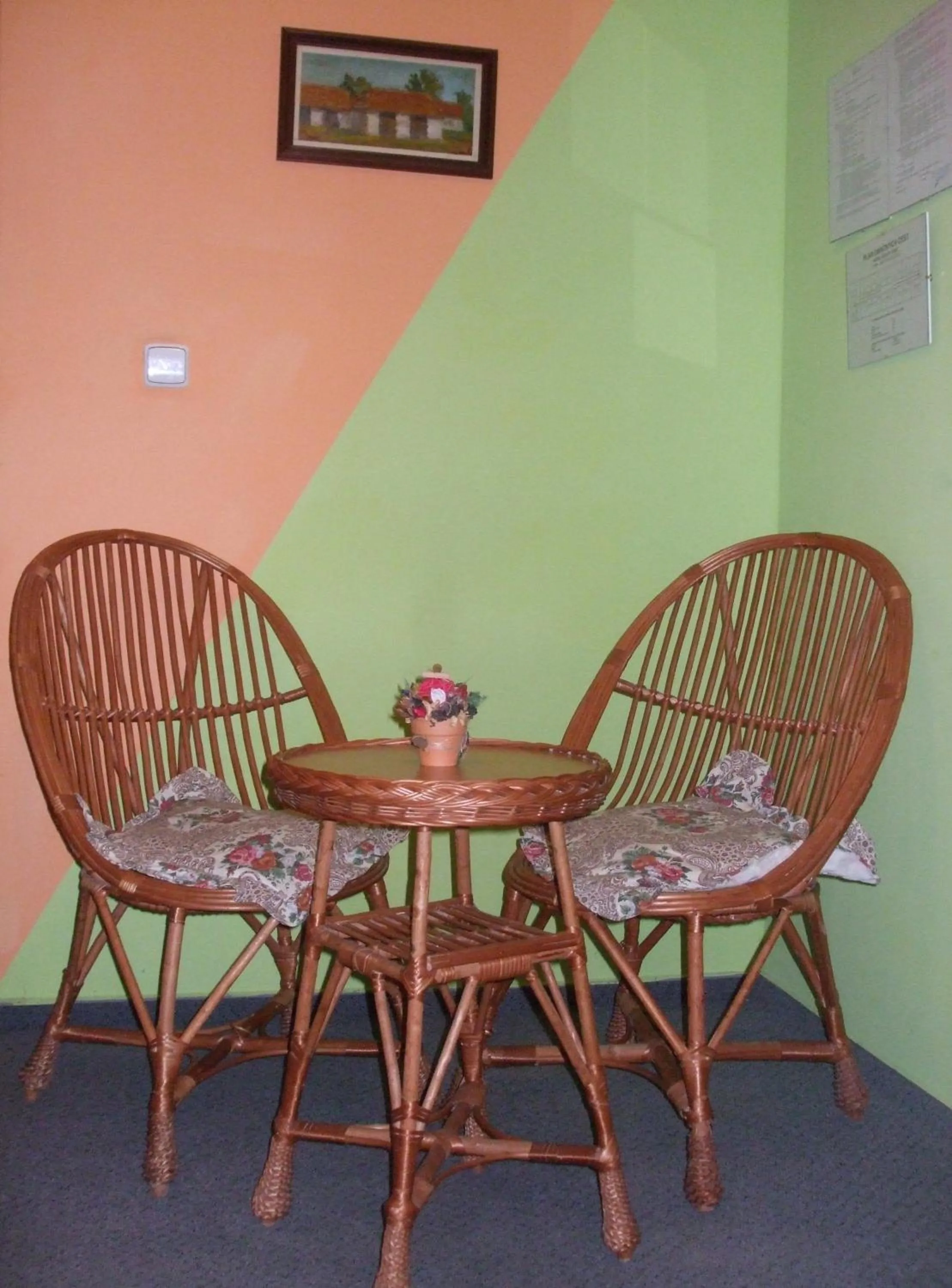 Decorative detail in Hotel Selsky Dvur