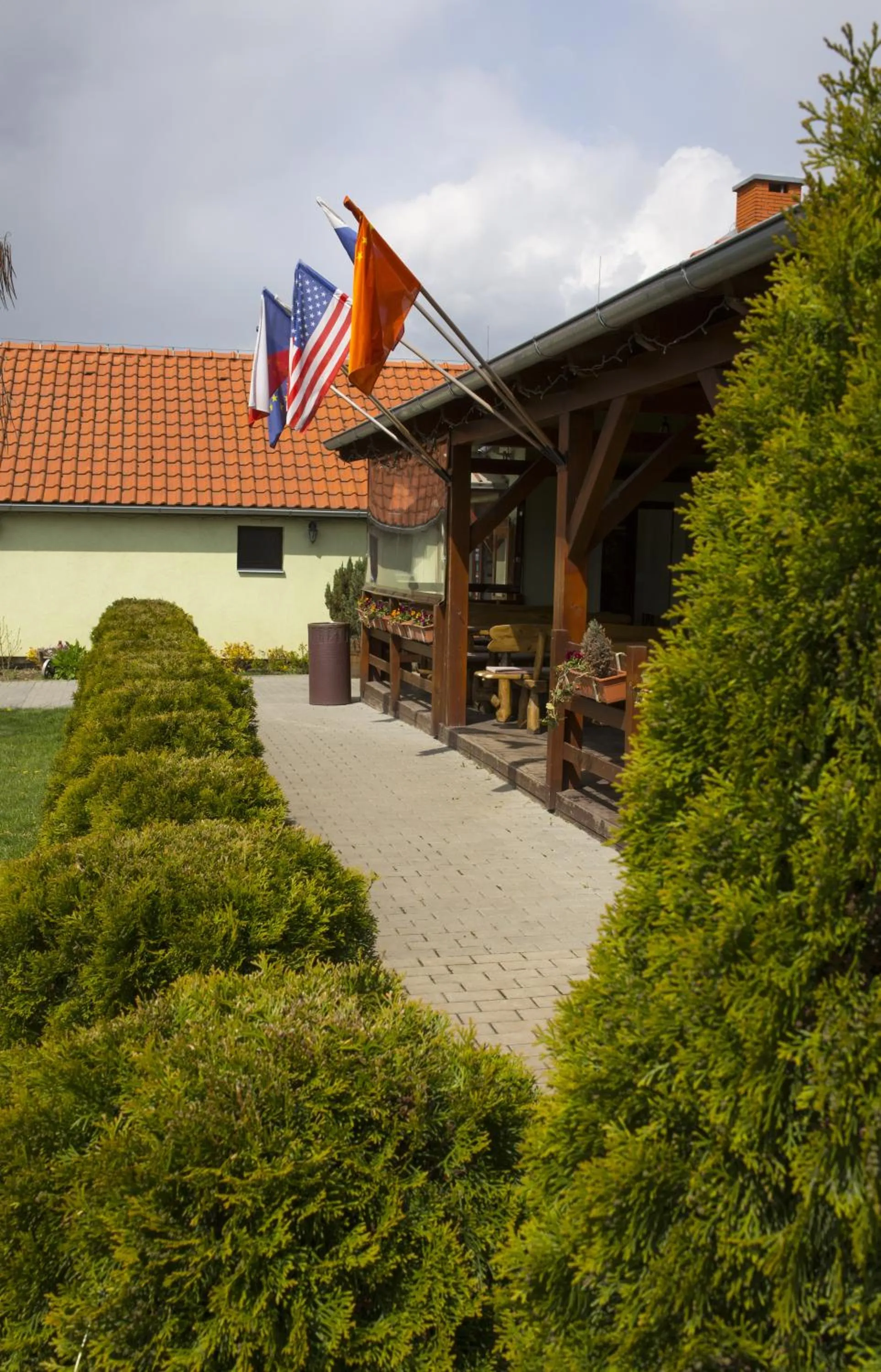 Facade/entrance in Hotel Selsky Dvur