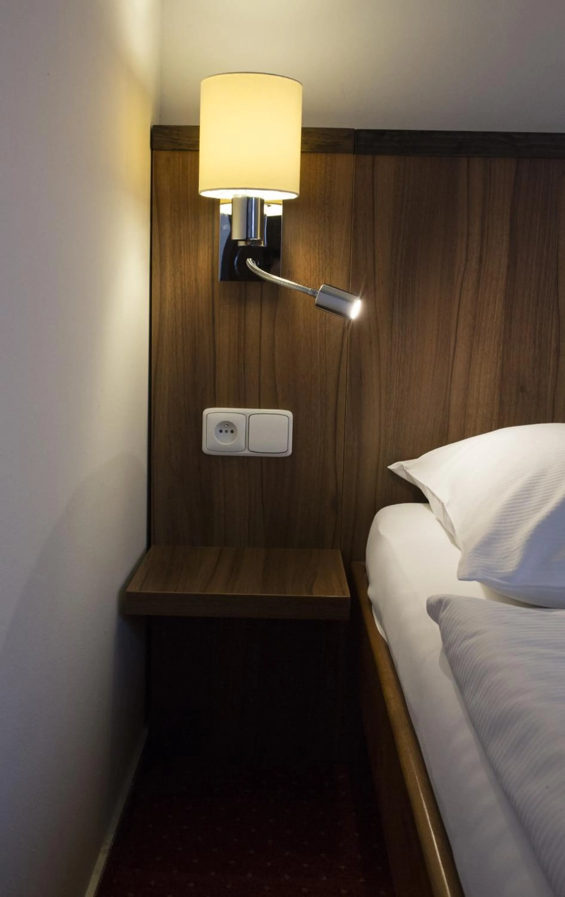 Decorative detail, Bed in Hotel Selsky Dvur