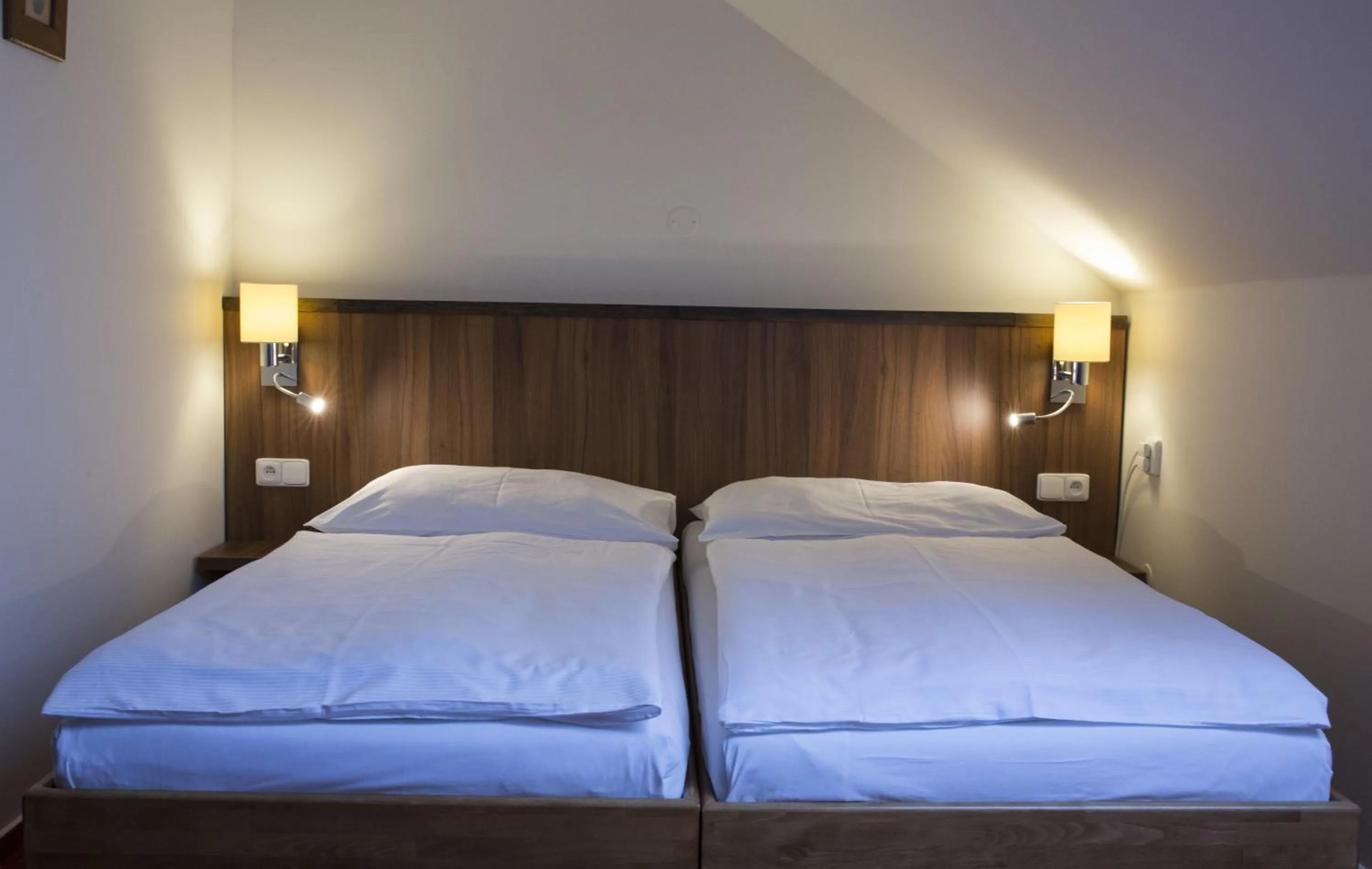 Bedroom, Bed in Hotel Selsky Dvur