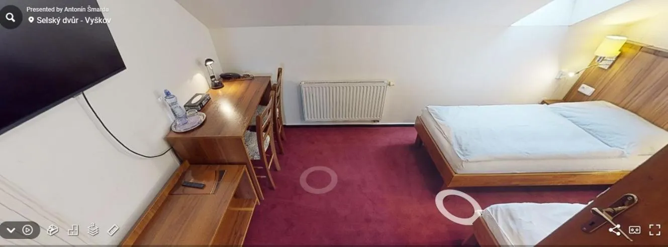 Photo of the whole room, Bed in Hotel Selsky Dvur