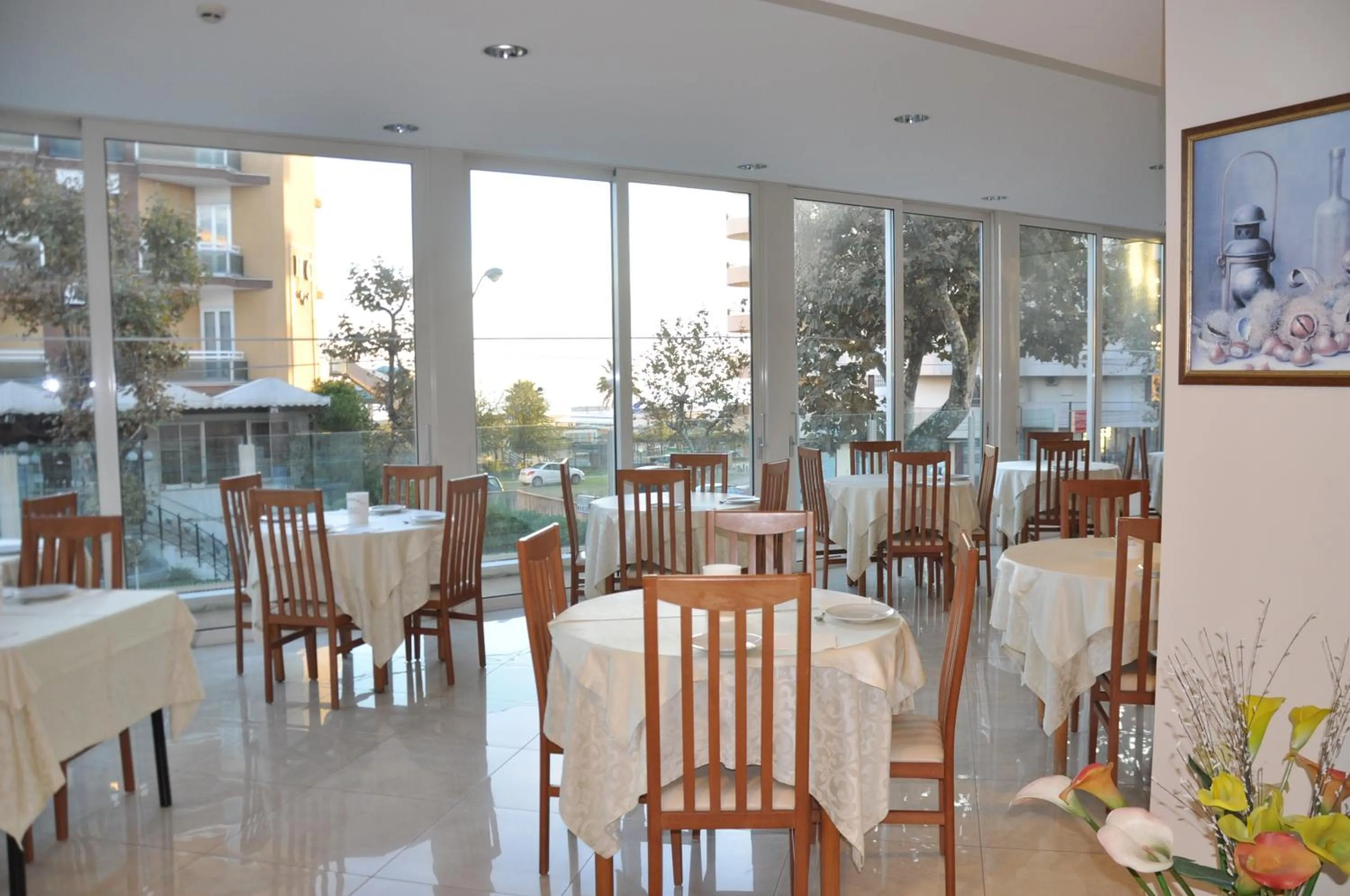 Dining area in Hotel Sole Mio